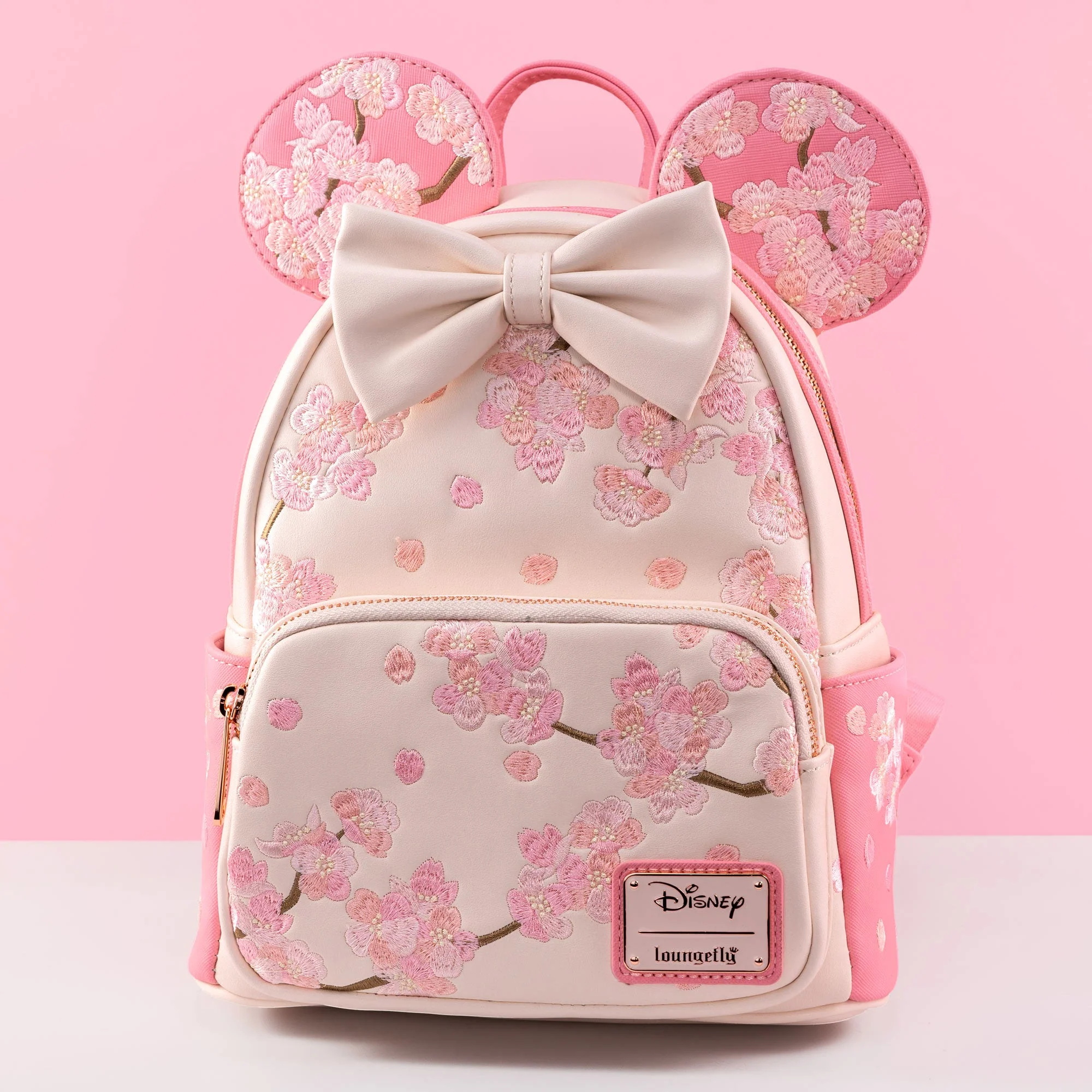 Loungefly x Disney Minnie Mouse Cherry Blossom Cosplay Mini Backpack
