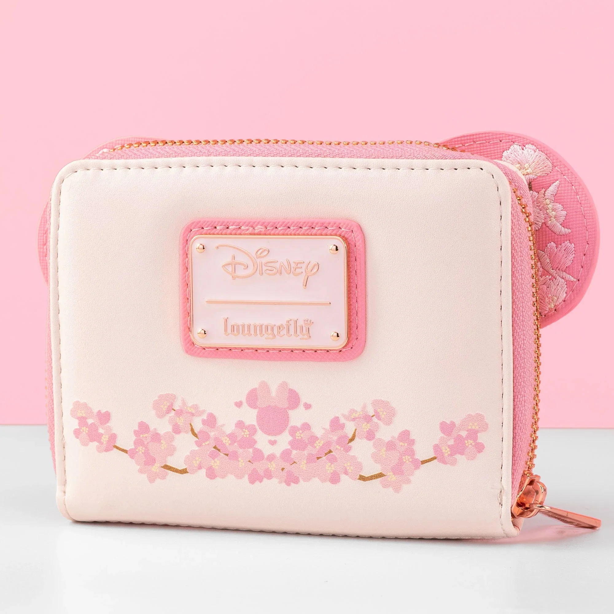Loungefly x Disney Minnie Mouse Cherry Blossom Cosplay Wallet - Image 3