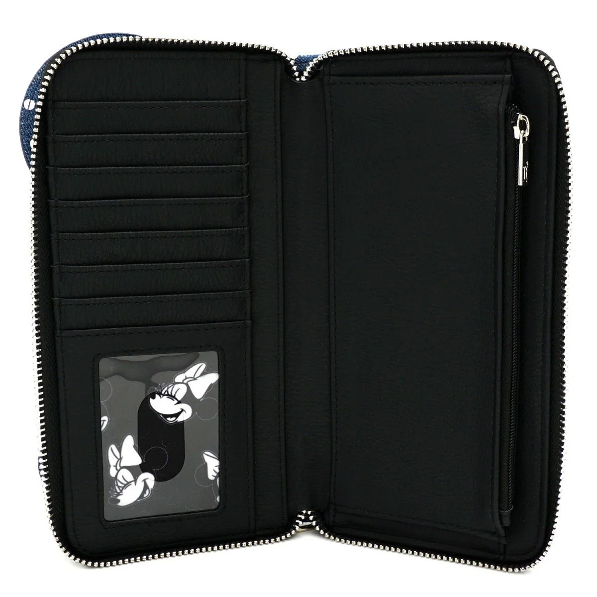 Loungefly X Disney Minnie Mouse Denim Purse - Image 4