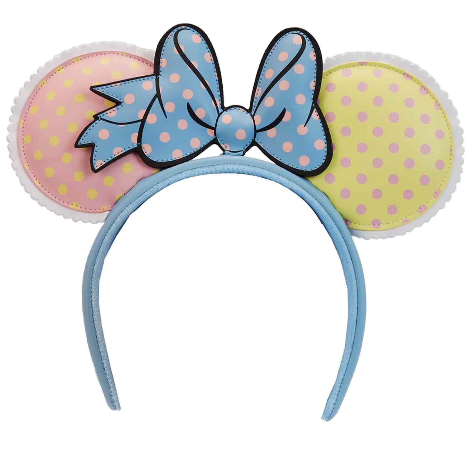 Loungefly x Disney Minnie Mouse Pastel Polka Dot Ear Headband