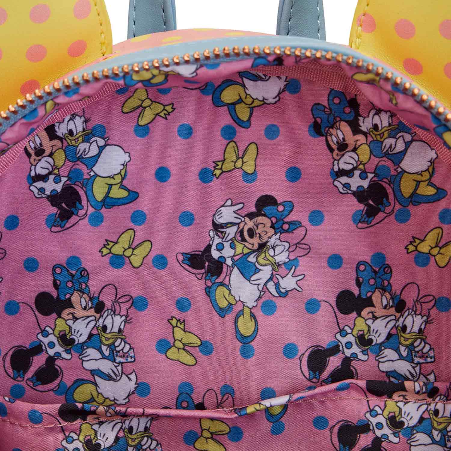 Loungefly x Disney Minnie Mouse Pastel Polka Dot Mini Backpack - Image 6