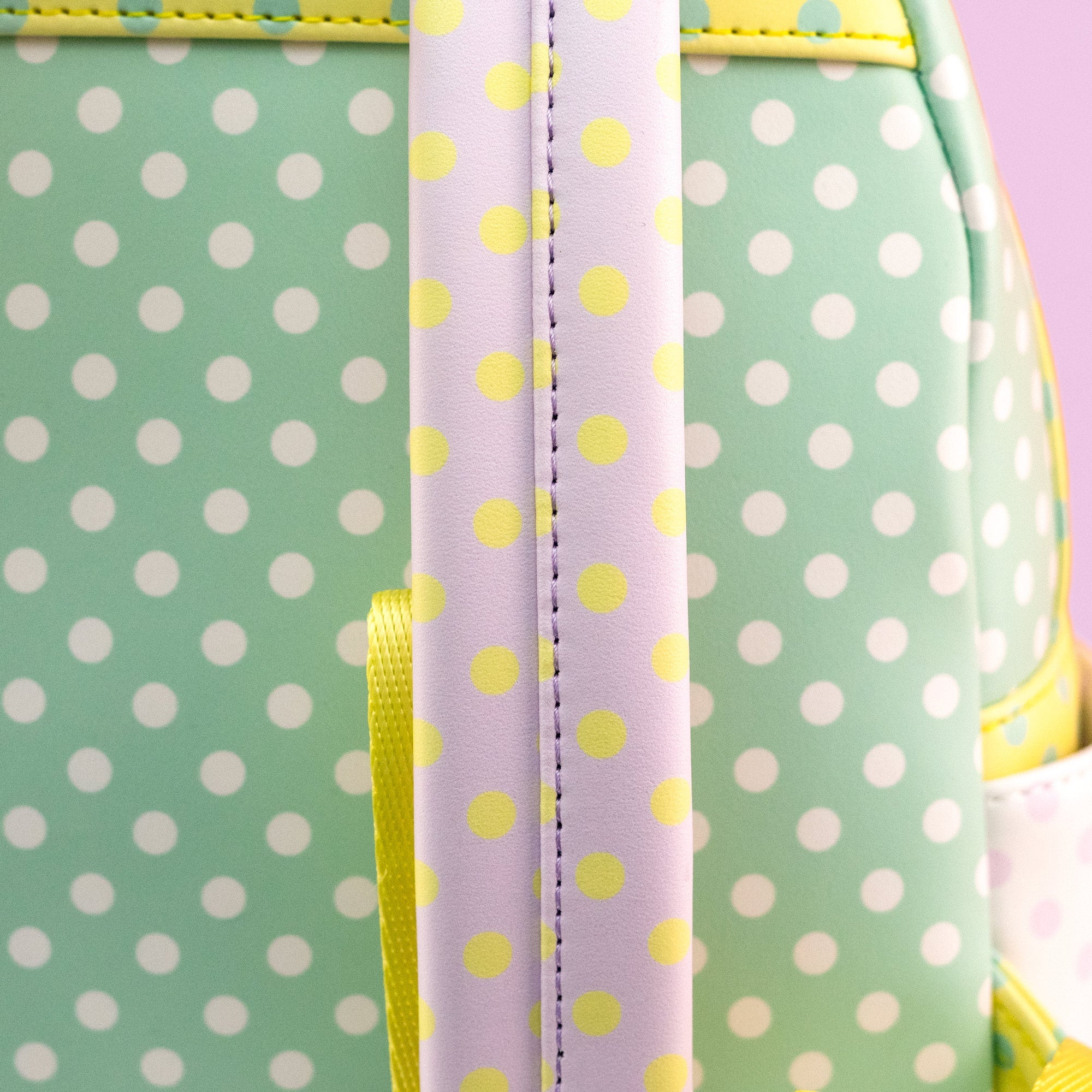 Loungefly x Disney Minnie Mouse Pastel Polka Dots Mini Backpack - Image 5