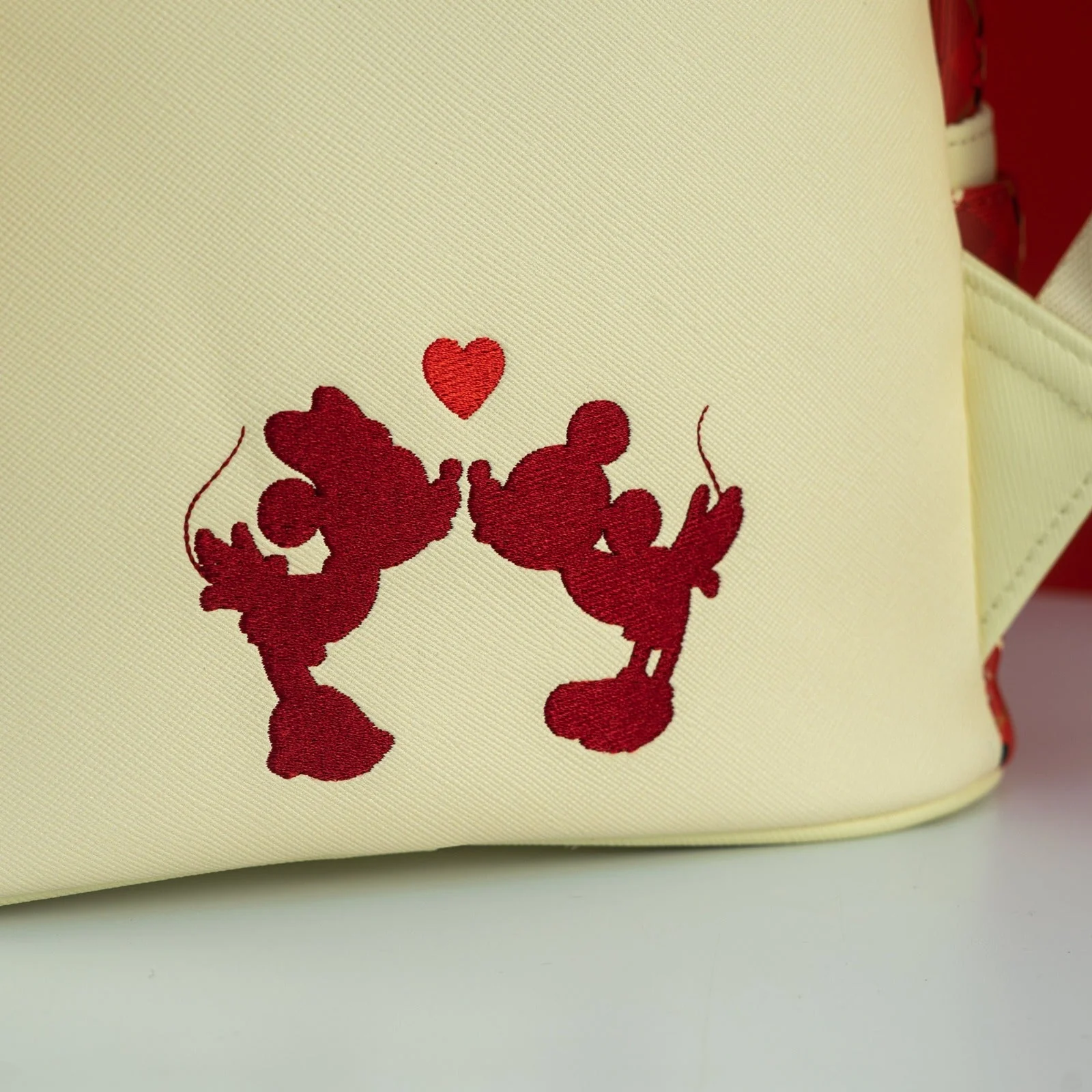 Loungefly x Disney Minnie Mouse Plaid Sequin Mini Backpack - Image 6