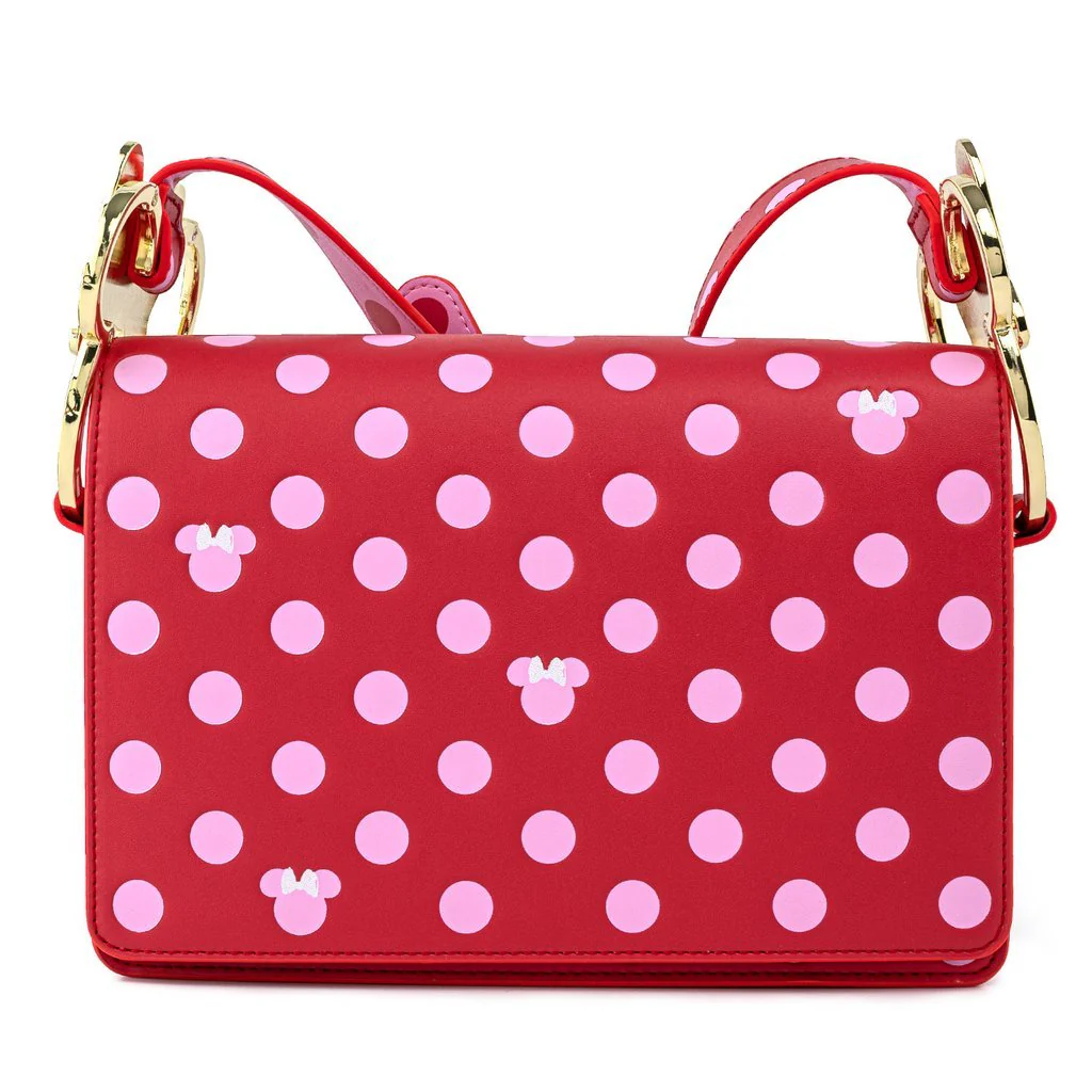 Loungefly x Disney Minnie Mouse Polka Dot Bow Handbag - Image 2