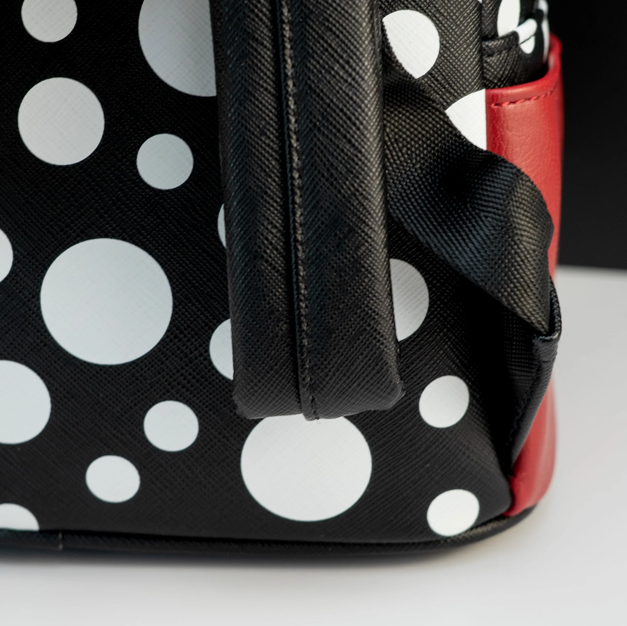 Loungefly x Disney Minnie Mouse Black Polka Dot Mini Backpack - Image 3