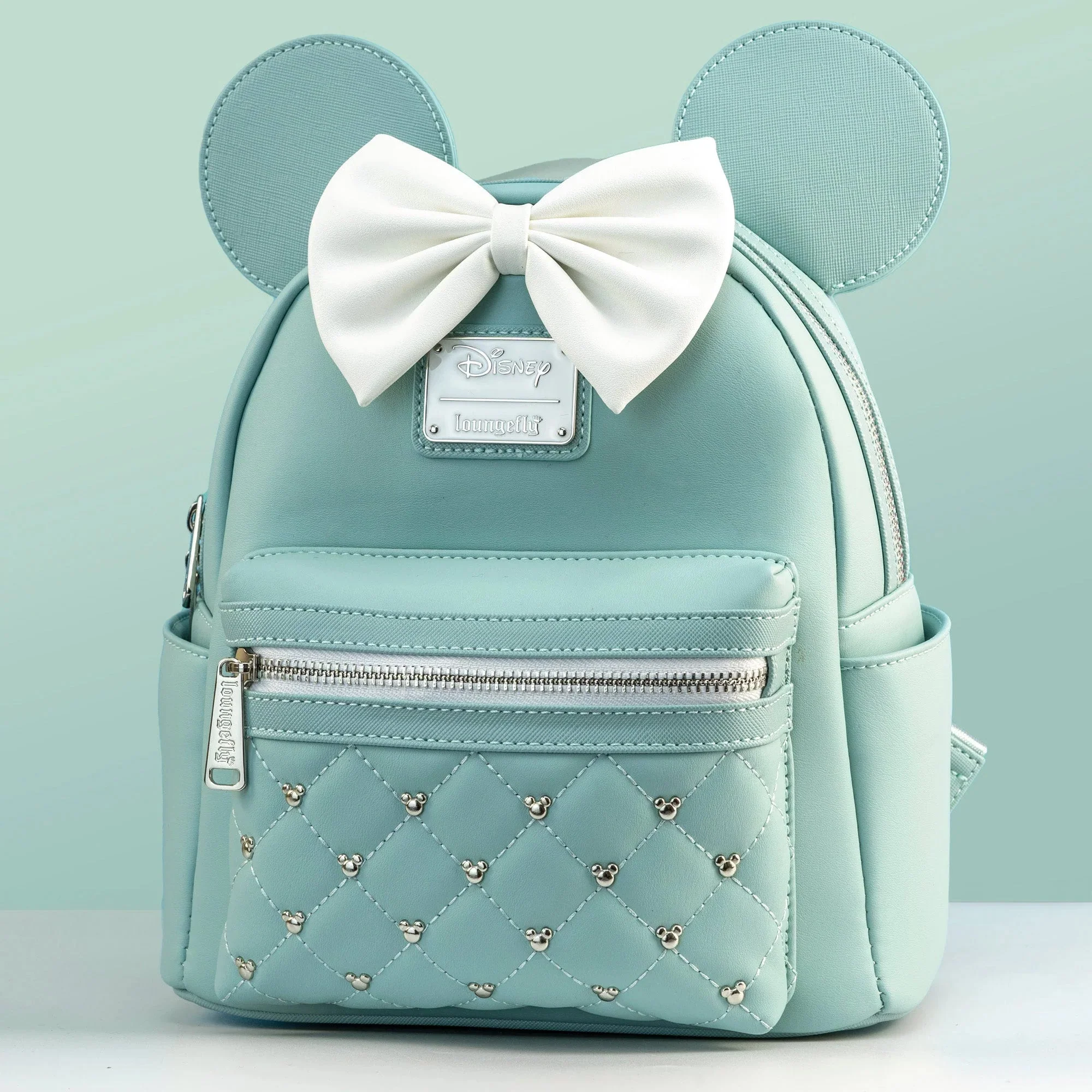 Loungefly x Disney Minnie Mouse Elegance Quilted Mini Backpack