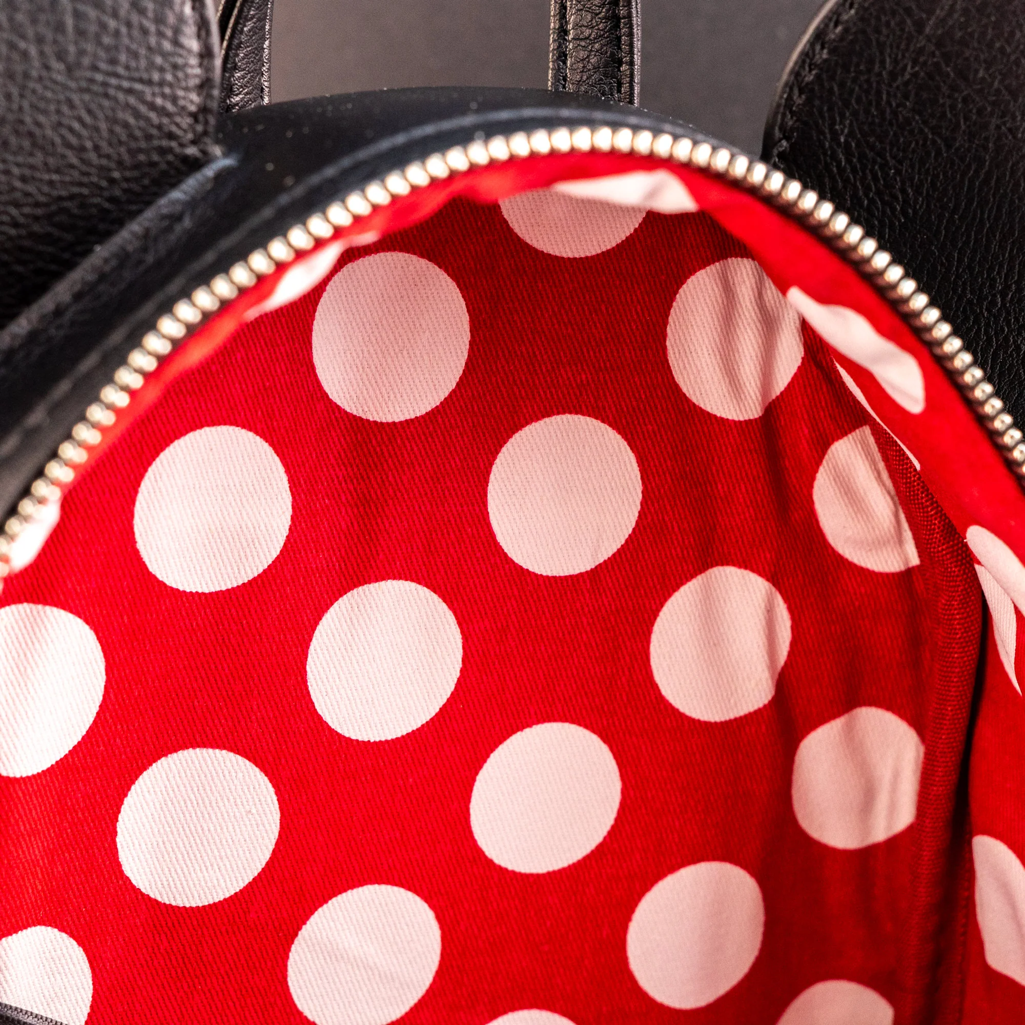Loungefly x Disney Minnie Mouse Quilted Polka Dot Bow Mini Backpack - Image 5