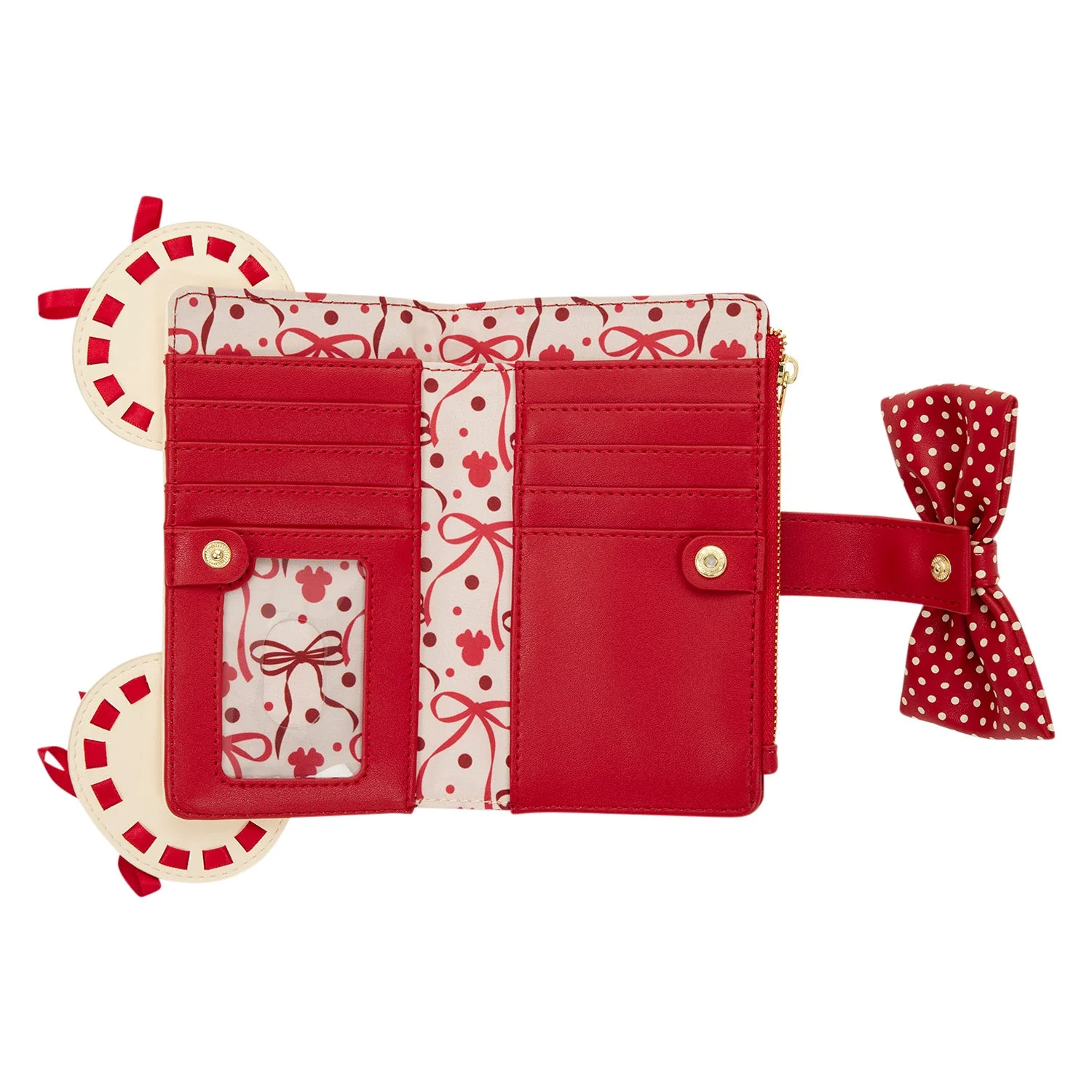 Loungefly x Disney Minnie Mouse Rock the Dots Wallet - Image 4