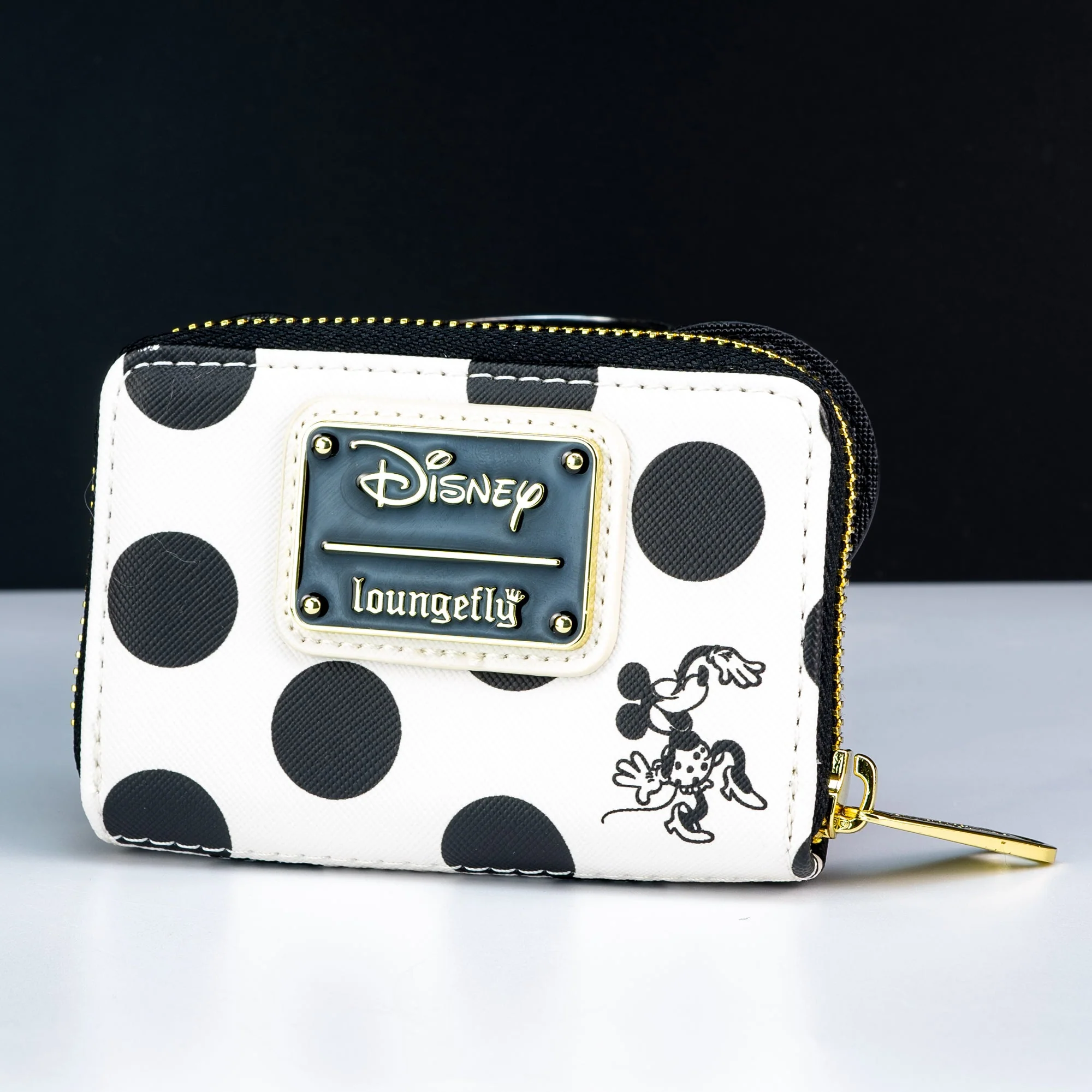 Loungefly x Disney Minnie Mouse Rocks The Dots Accordion Card Holder - Image 2