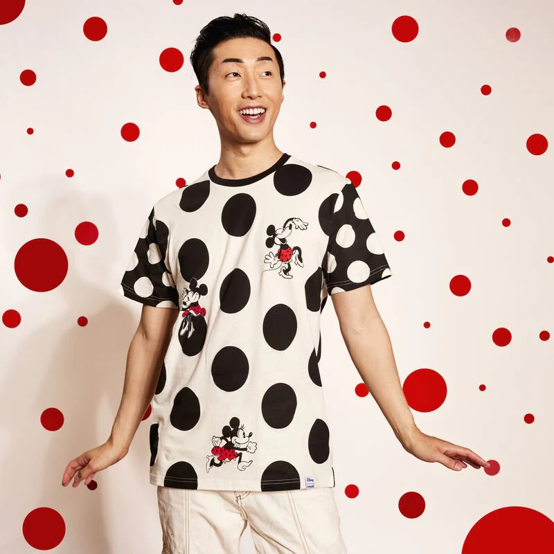 Loungefly x Disney Minnie Mouse Rocks The Dots Unisex T-Shirt - Image 3