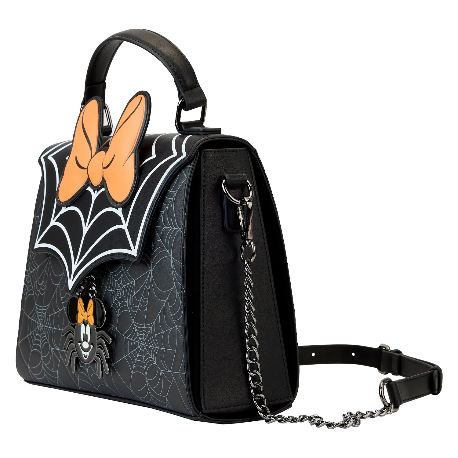 Loungefly x Disney Minnie Mouse Spiderweb Crossbody Bag - Image 3