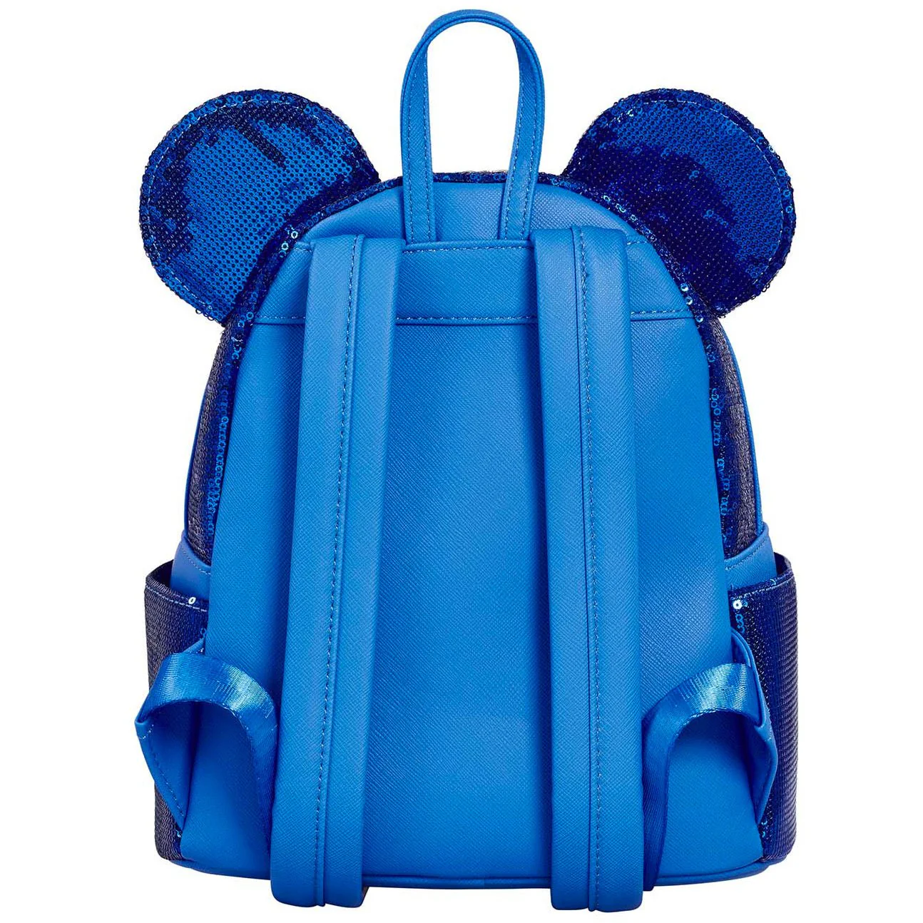 Loungefly x Disney Minnie Mouse Union Jack Sequin Mini Backpack - Image 3
