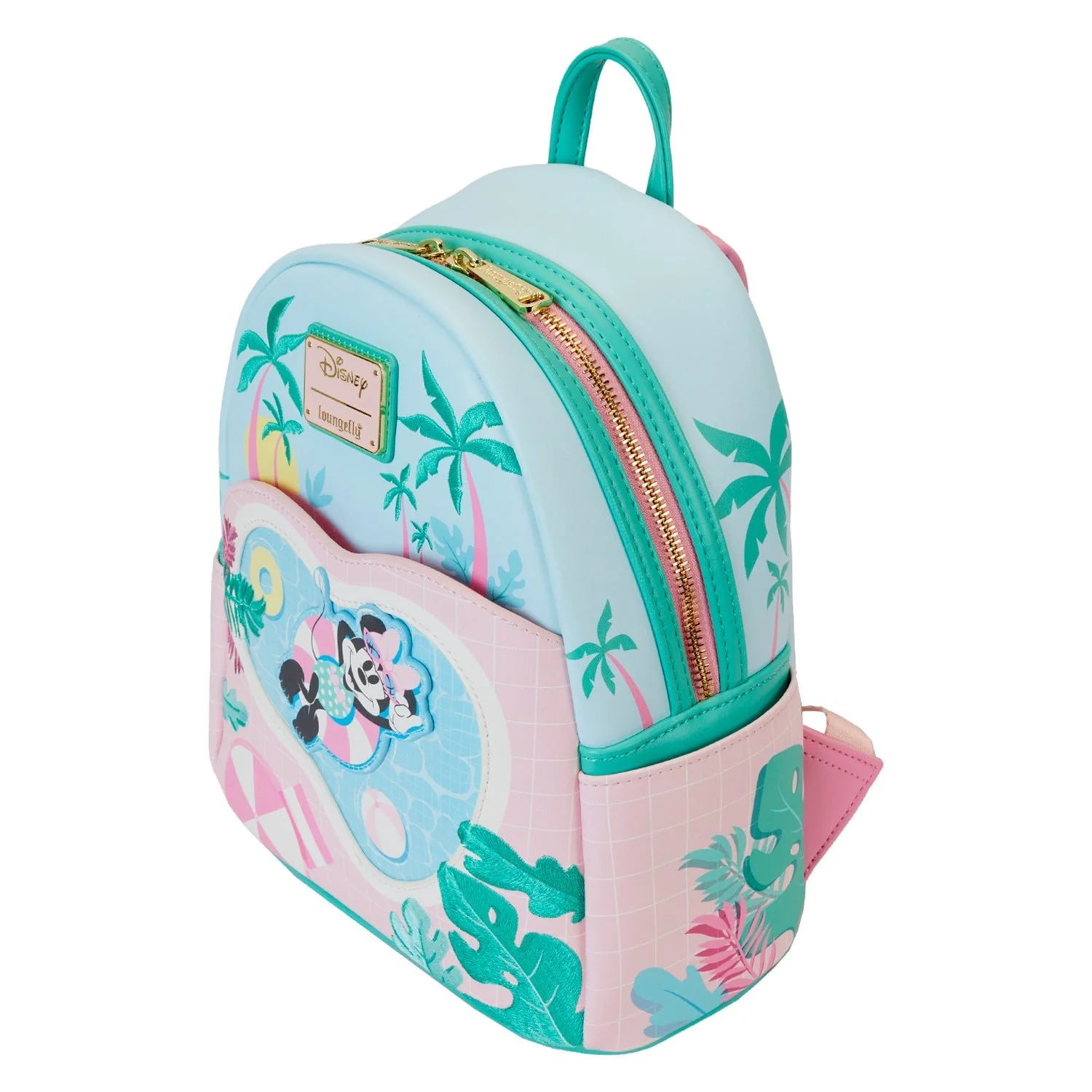Loungefly x Disney Minnie Mouse Vacation Style Mini Backpack - Image 3