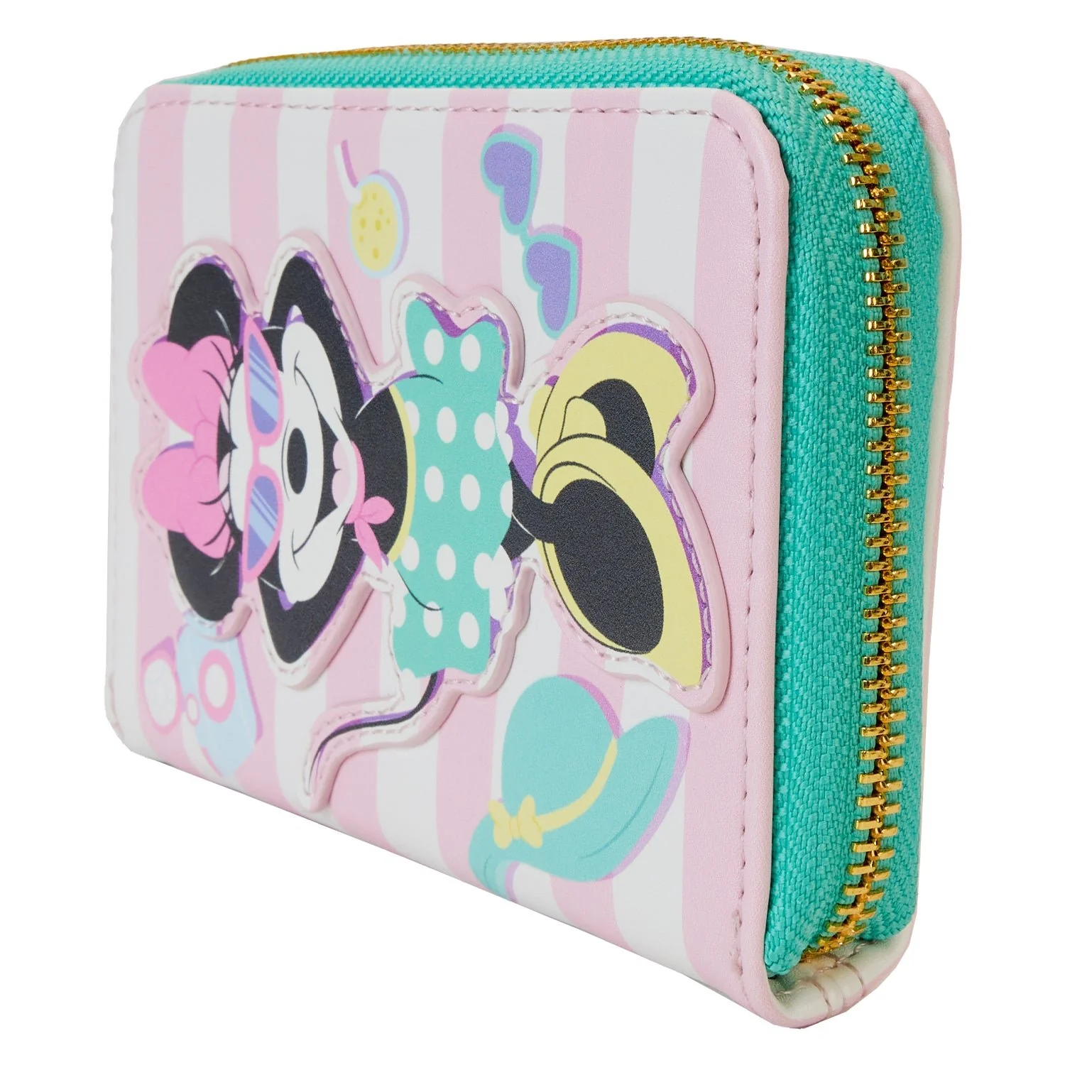 Loungefly x Disney Minnie Mouse Vacation Style Zip Around Wallet - Image 2