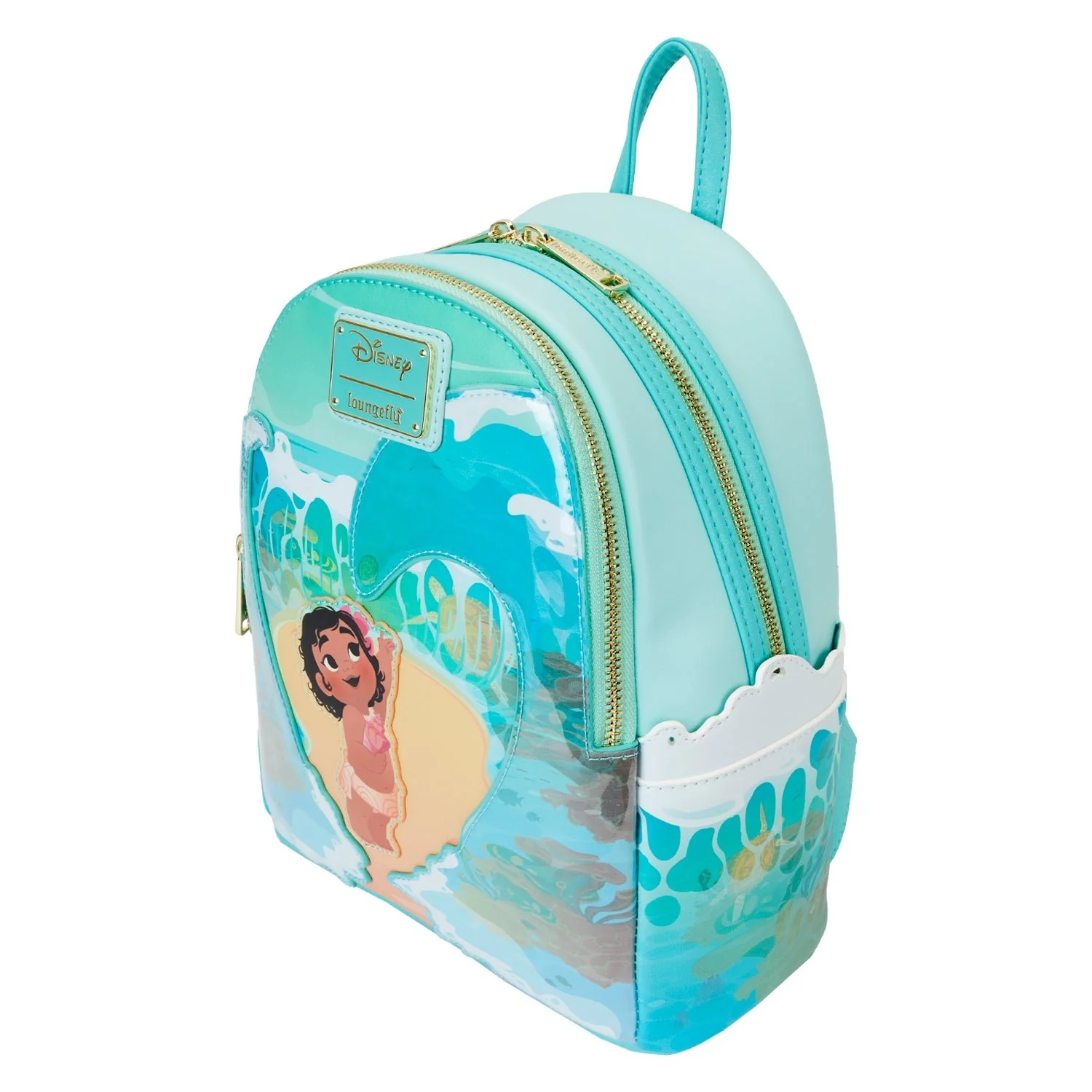 Loungefly x Disney Moana Ocean Waves Mini Backpack - Image 3