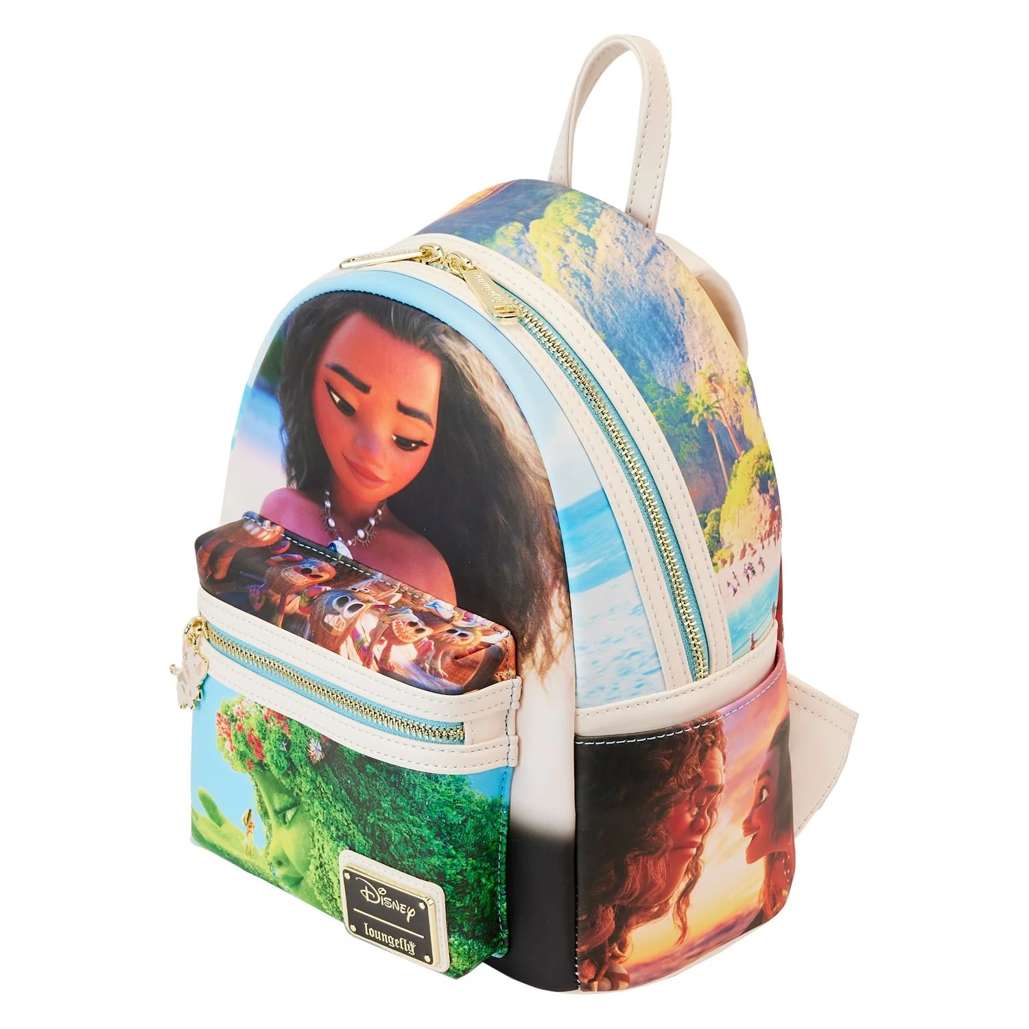 Loungefly x Disney Moana Princess Scenes Mini Backpack - Image 3
