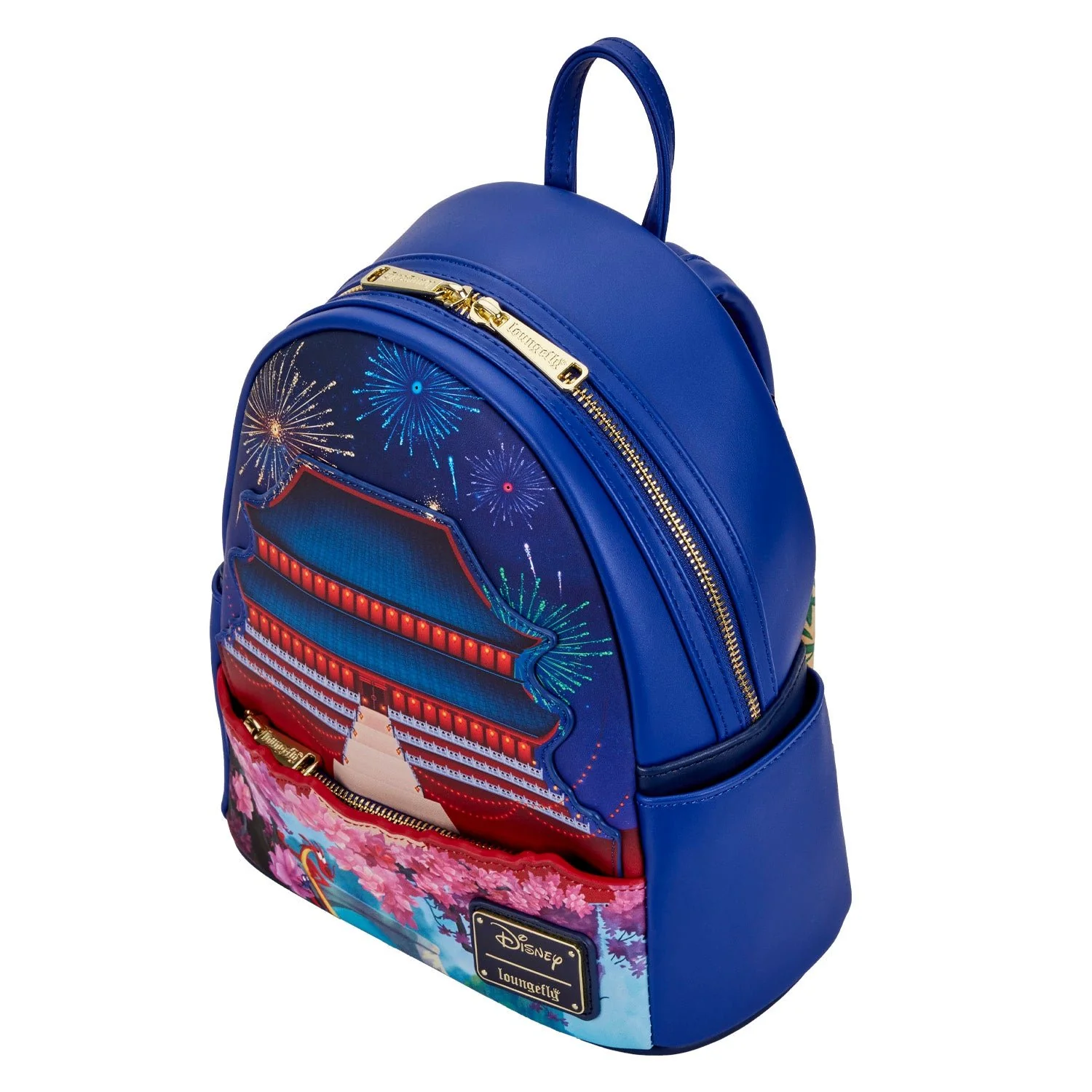 Loungefly x Disney Mulan Castle Light Up Mini Backpack - Image 4