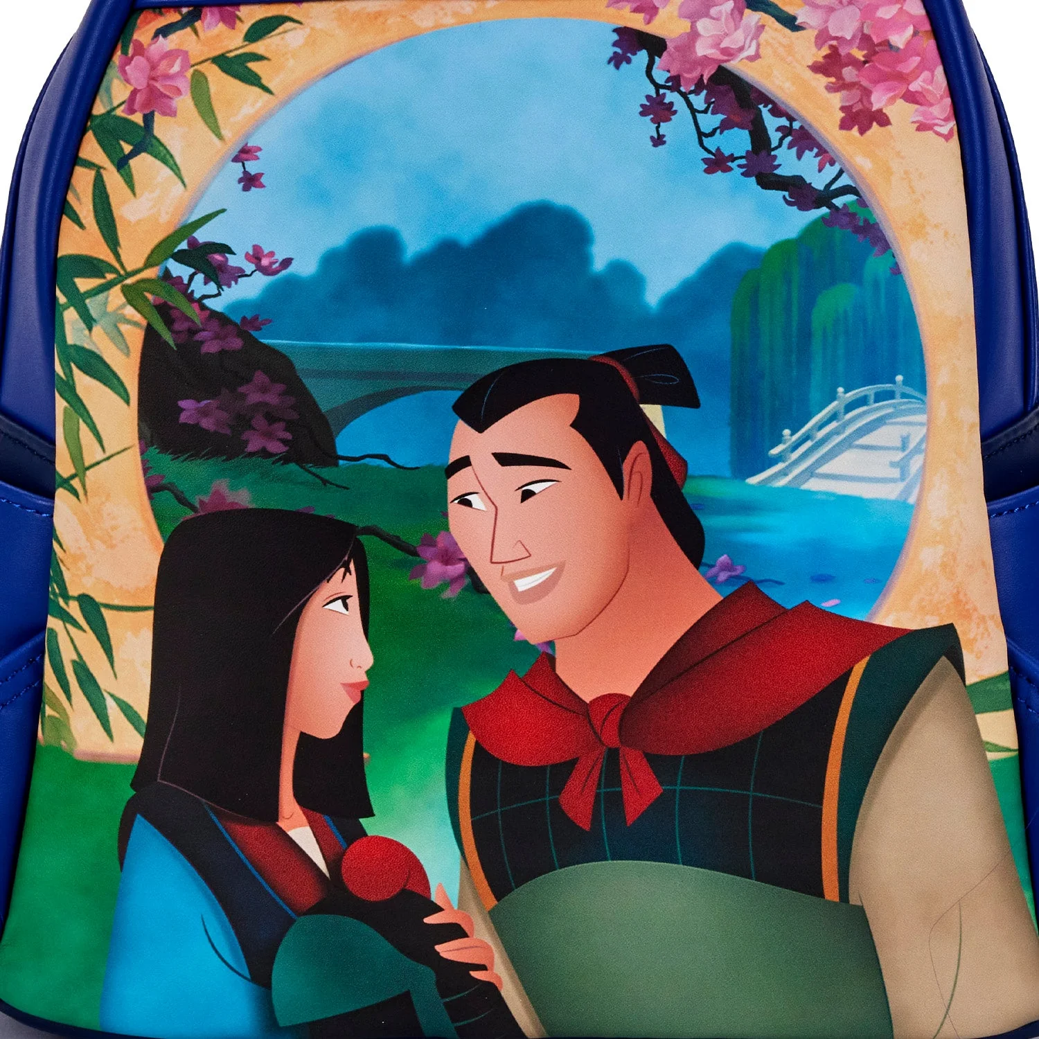 Loungefly x Disney Mulan Castle Light Up Mini Backpack - Image 6
