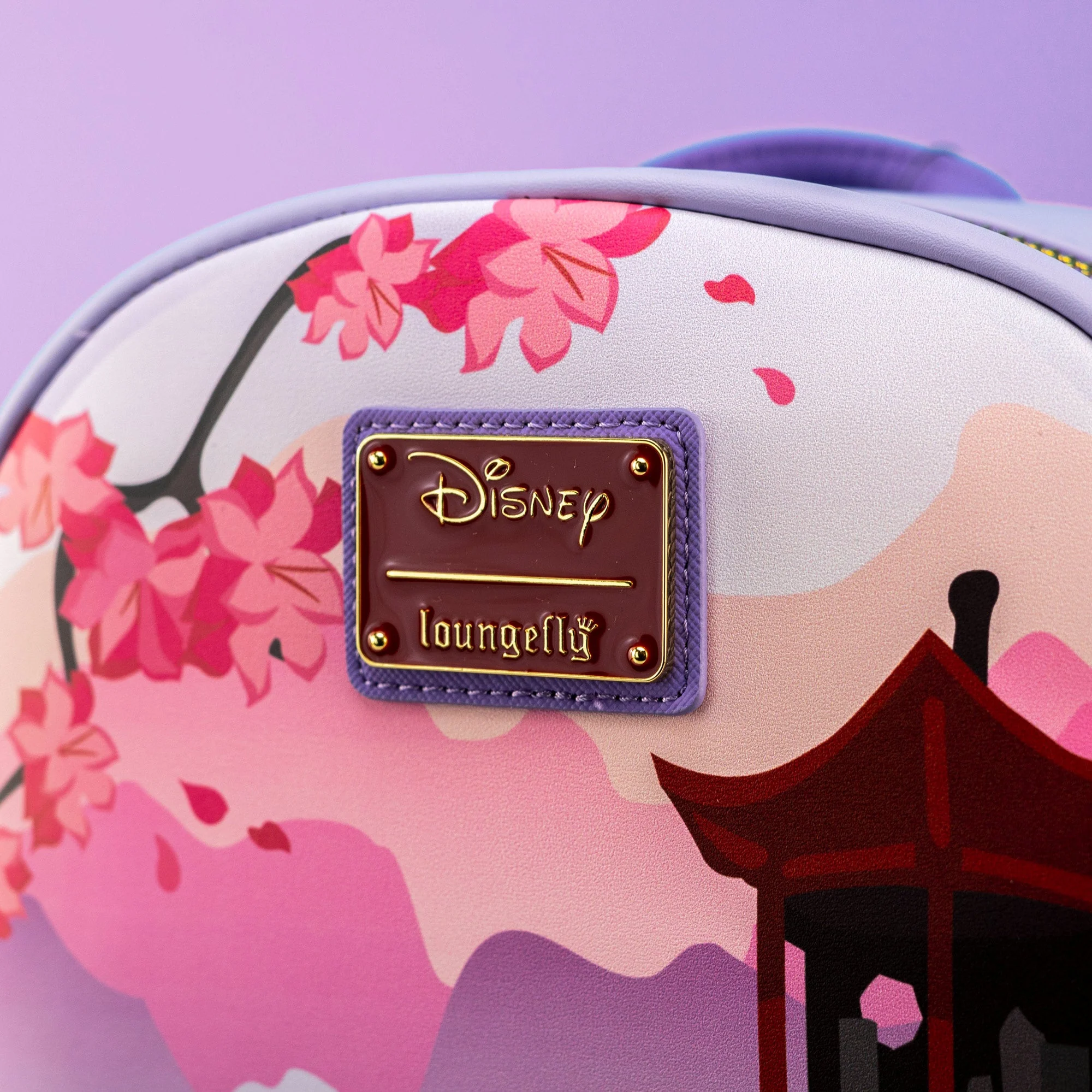 Loungefly x Disney Mulan Floral Mini Backpack - Image 2