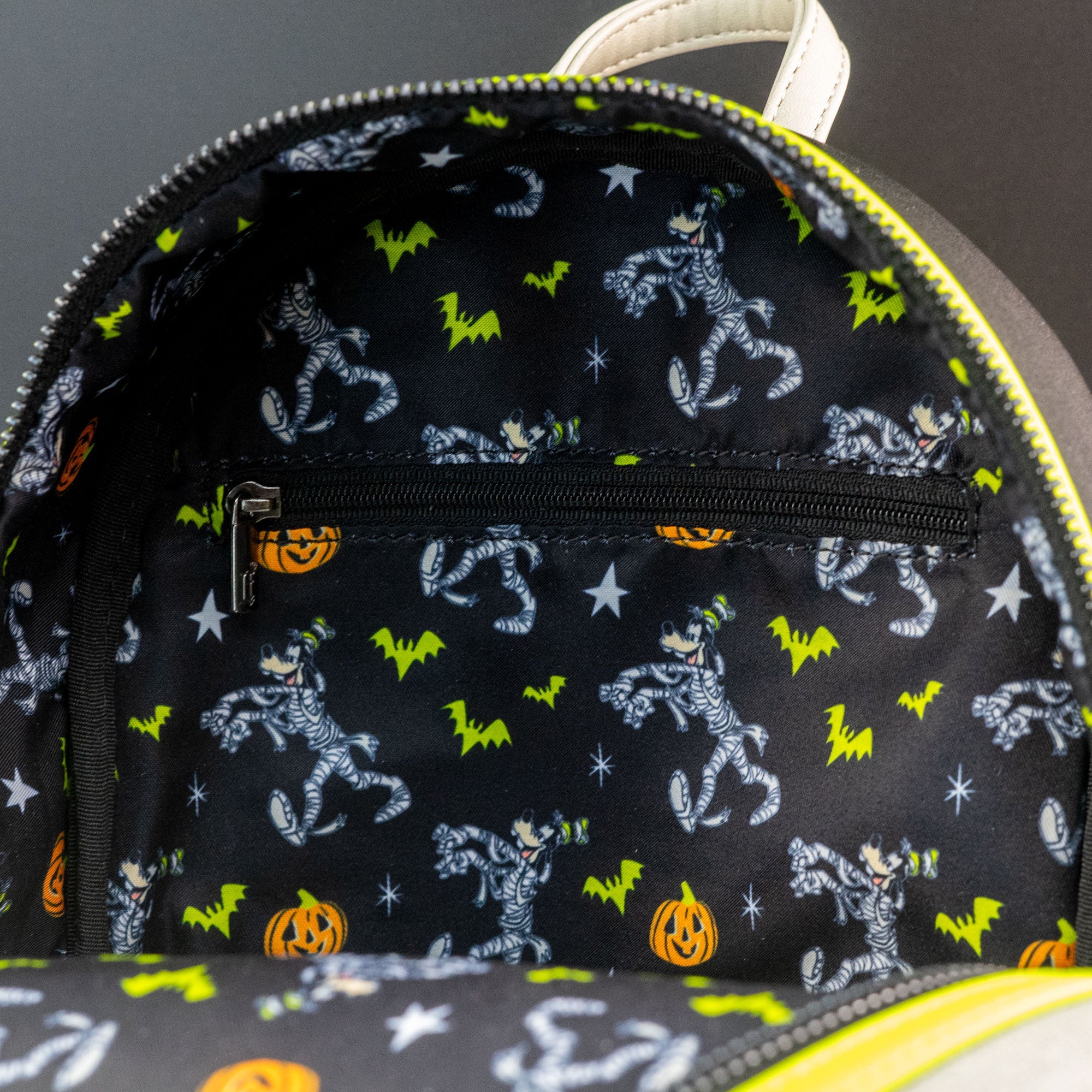 Loungefly x Disney Goofy Glow in the Dark Mummy Cosplay Mini Backpack - Image 6