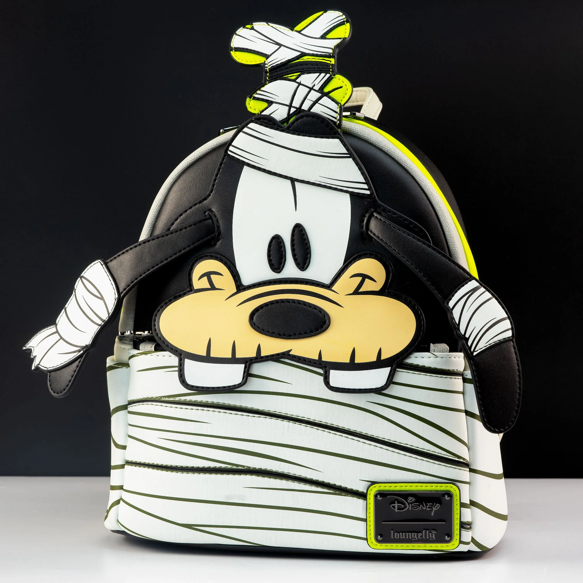 Loungefly x Disney Goofy Glow in the Dark Mummy Cosplay Mini Backpack - Image 7