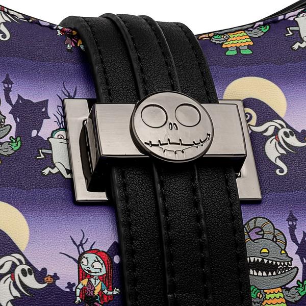 Loungefly x Disney Nightmare Before Christmas Halloween Line Crossbody Bag - Image 3