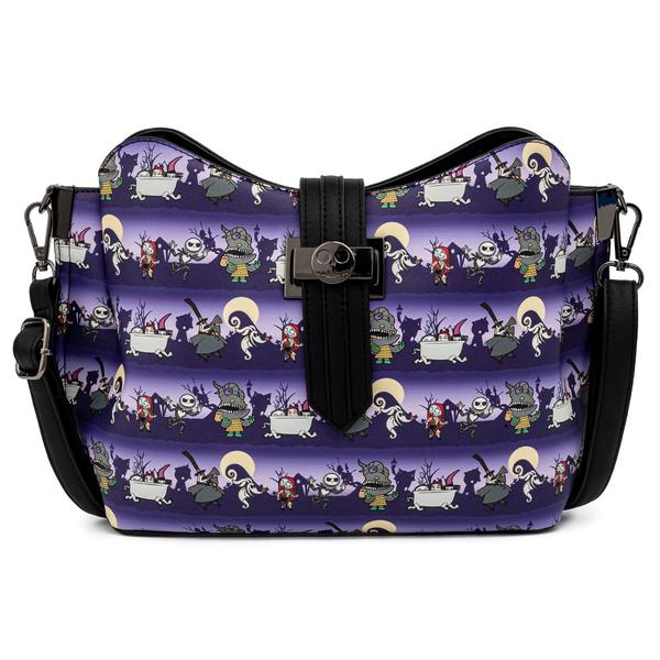 Loungefly x Disney Nightmare Before Christmas Halloween Line Crossbody Bag - Image 4