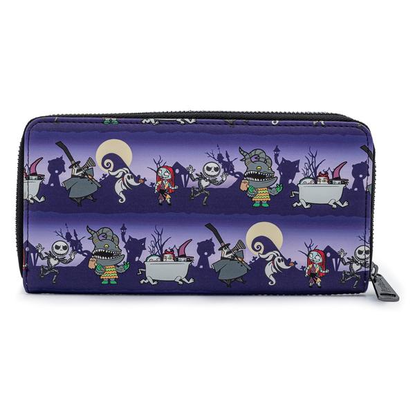 Loungefly x Disney Nightmare Before Christmas All Over Print Purse - Image 2