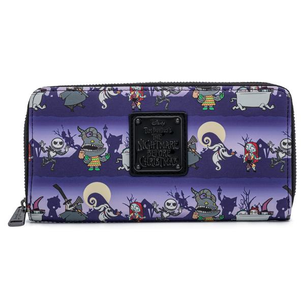 Loungefly x Disney Nightmare Before Christmas All Over Print Purse - Image 3
