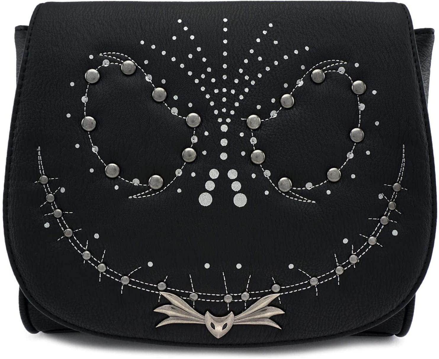Loungefly x Disney Nightmare Before Christmas Jack Skellington Studded Crossbody Bag - Image 2