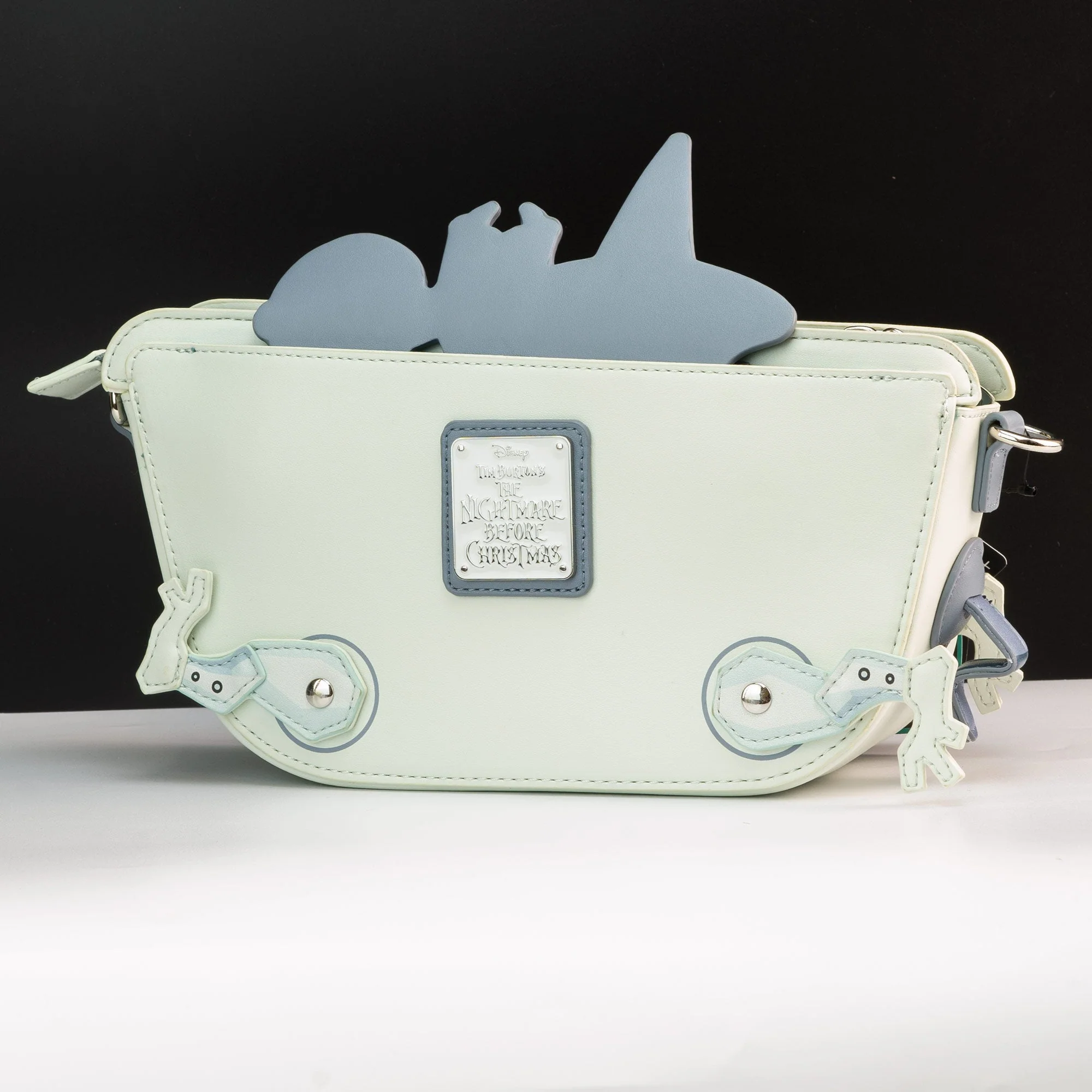 Loungefly x Disney Nightmare Before Christmas Lock Shock Barrel Bath Tub Crossbody Bag - Image 2