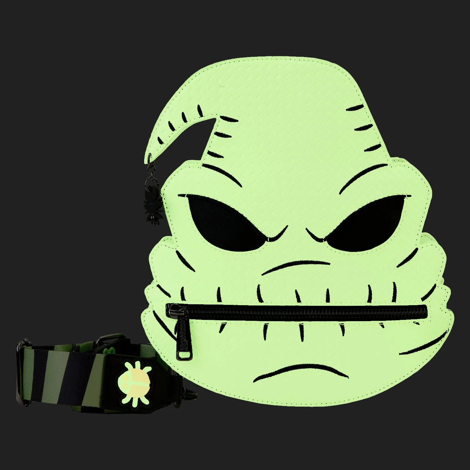 Loungefly x Disney Nightmare Before Christmas Oogie Boogie Crossbody Bag - Image 2