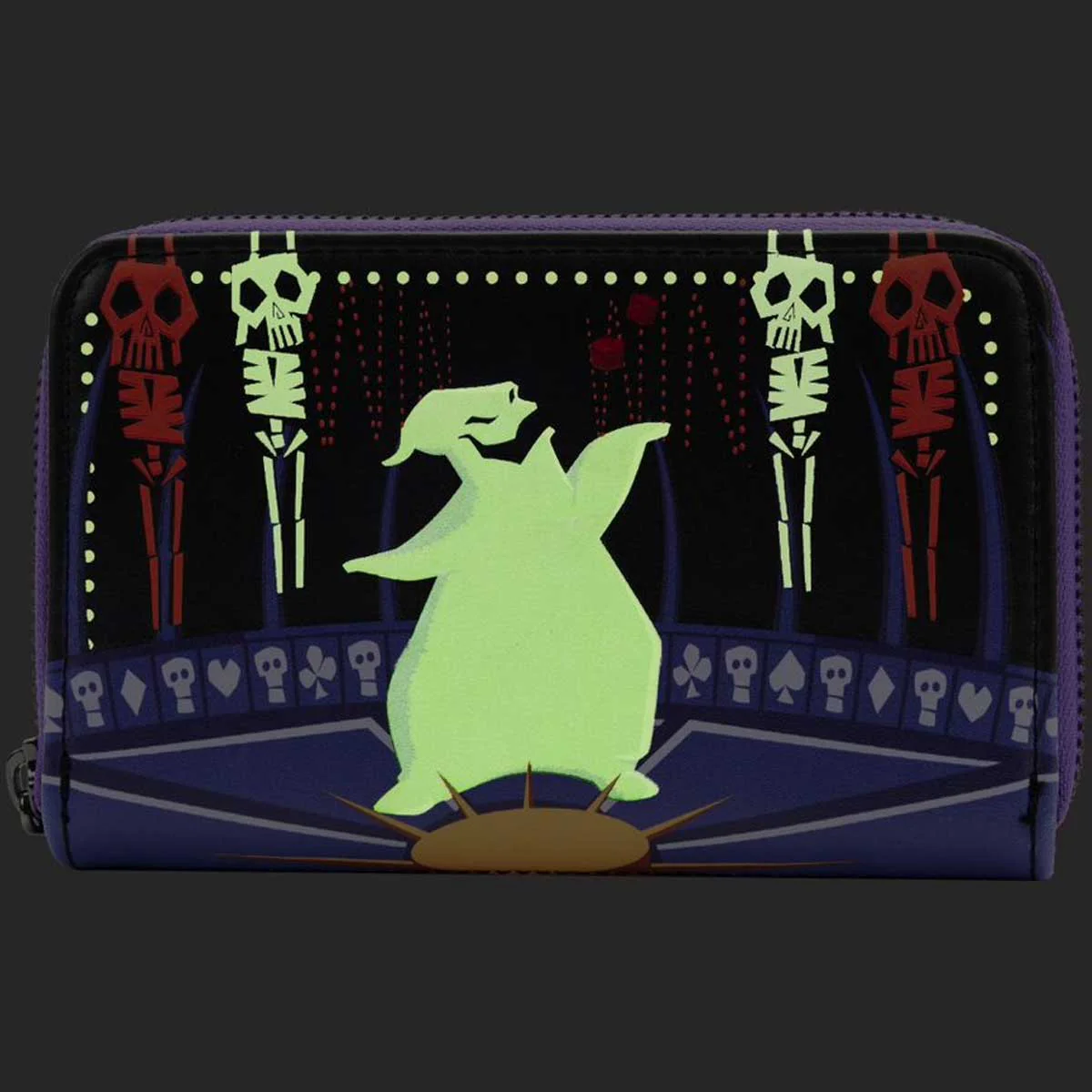 Loungefly x Disney Nightmare Before Christmas Oogie Boogie Lock Shock Barrel Purse - Image 3