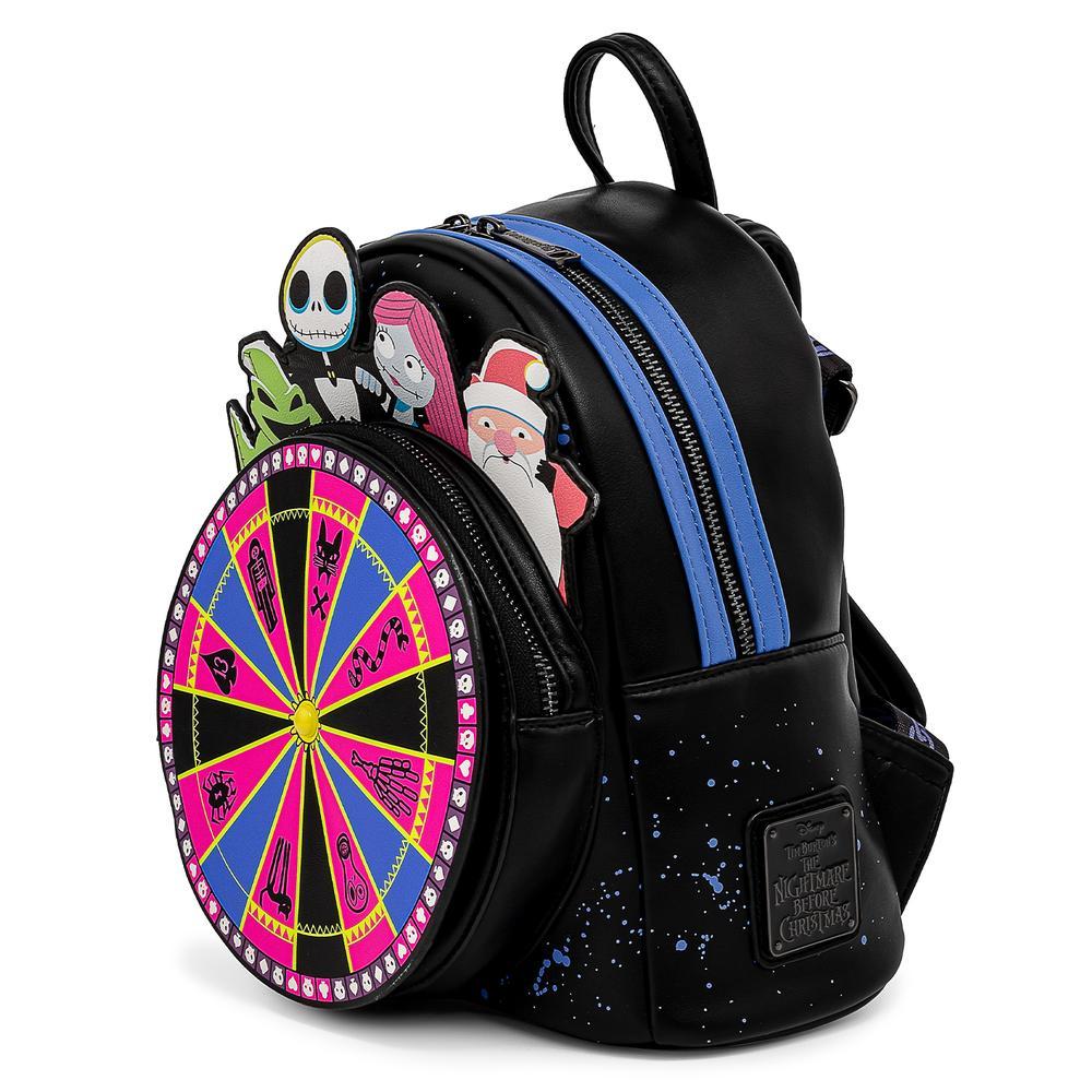 Loungefly x Disney Nightmare Before Christmas Oogie Boogie Wheel Mini Backpack - Image 7