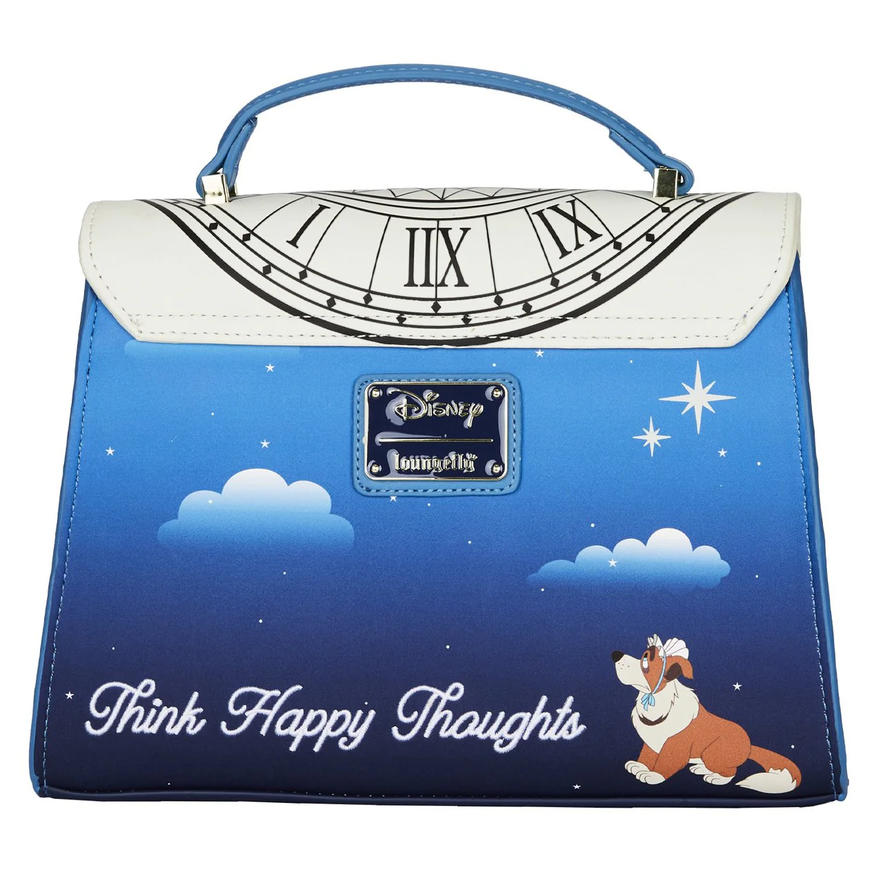 Loungefly x Disney Peter Pan Glow Clock Crossbody Bag - Image 5
