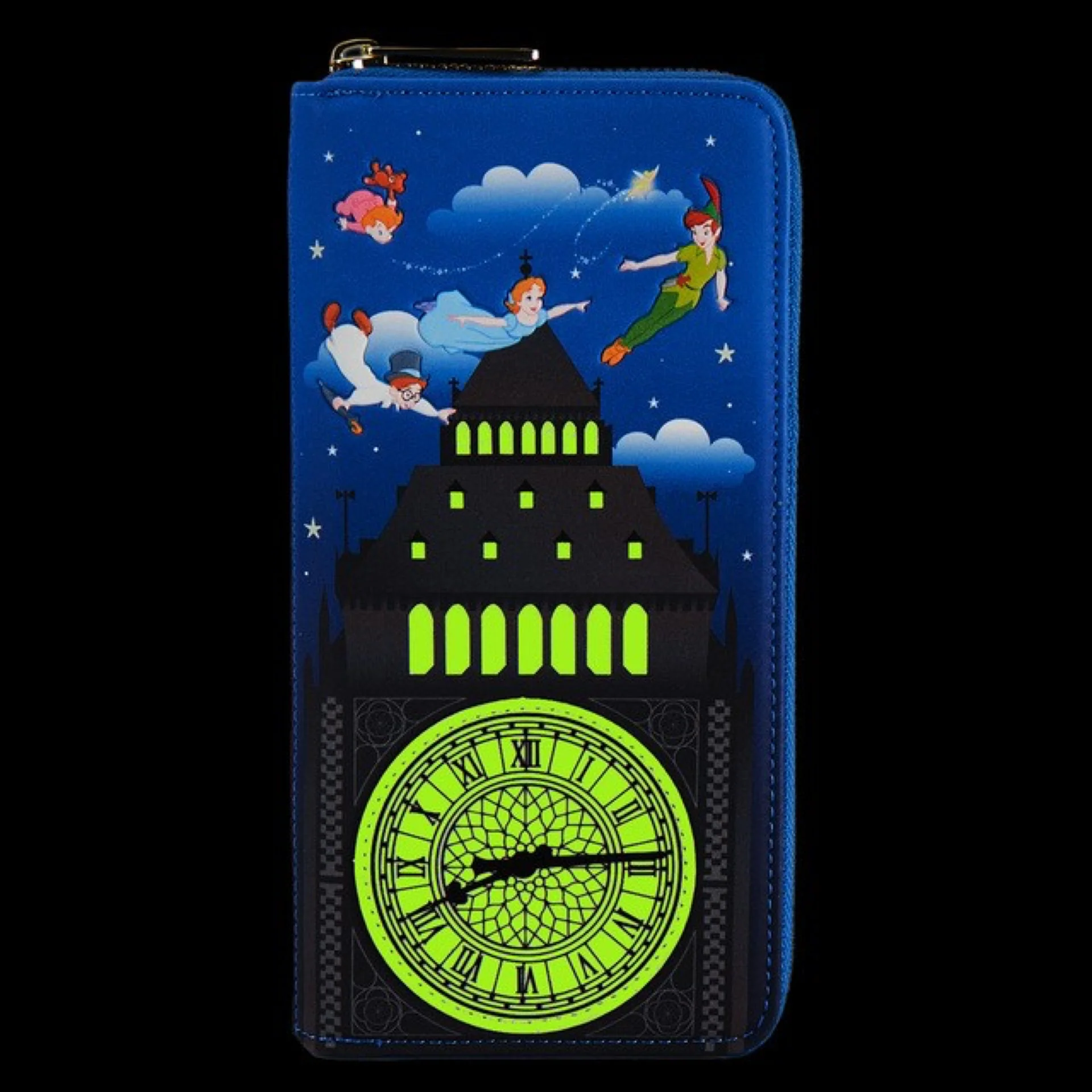 Loungefly x Disney Peter Pan Glow Clock Purse - Image 2