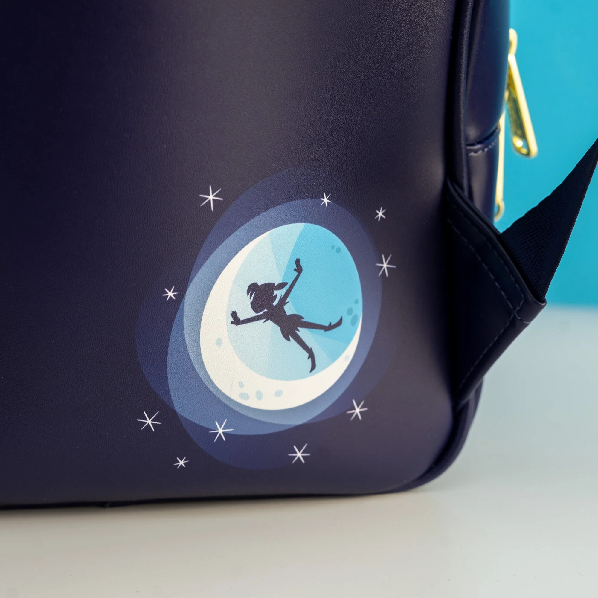 Loungefly x Disney Peter Pan, Captain Hook and Tinkerbell Moon Scene Mini Backpack - Image 4