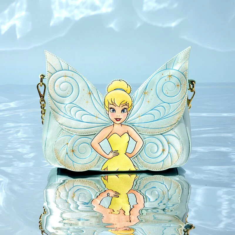 Loungefly x Disney Peter Pan Tinkerbell Wings Cosplay Crossbody Bag - Image 2