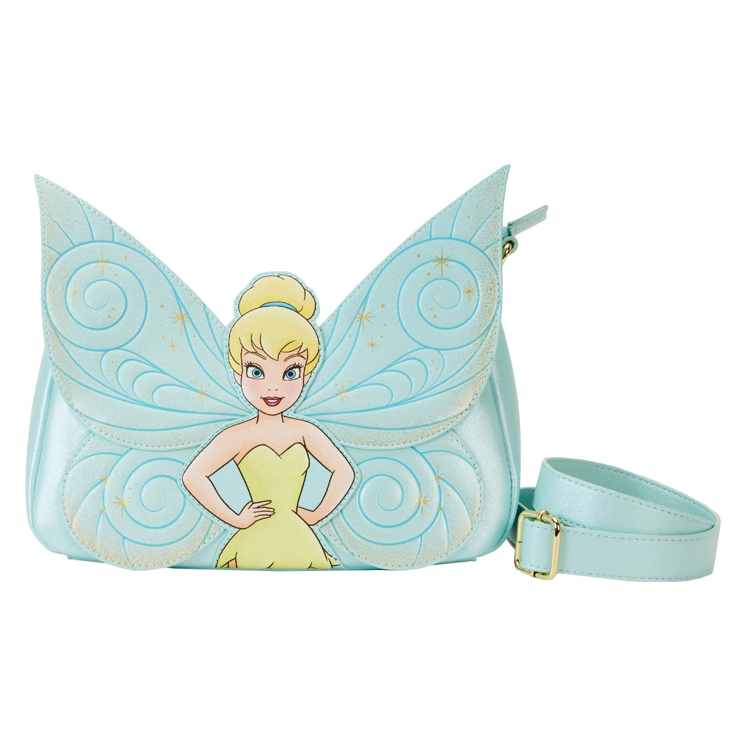 Loungefly x Disney Peter Pan Tinkerbell Wings Cosplay Crossbody Bag - Image 3