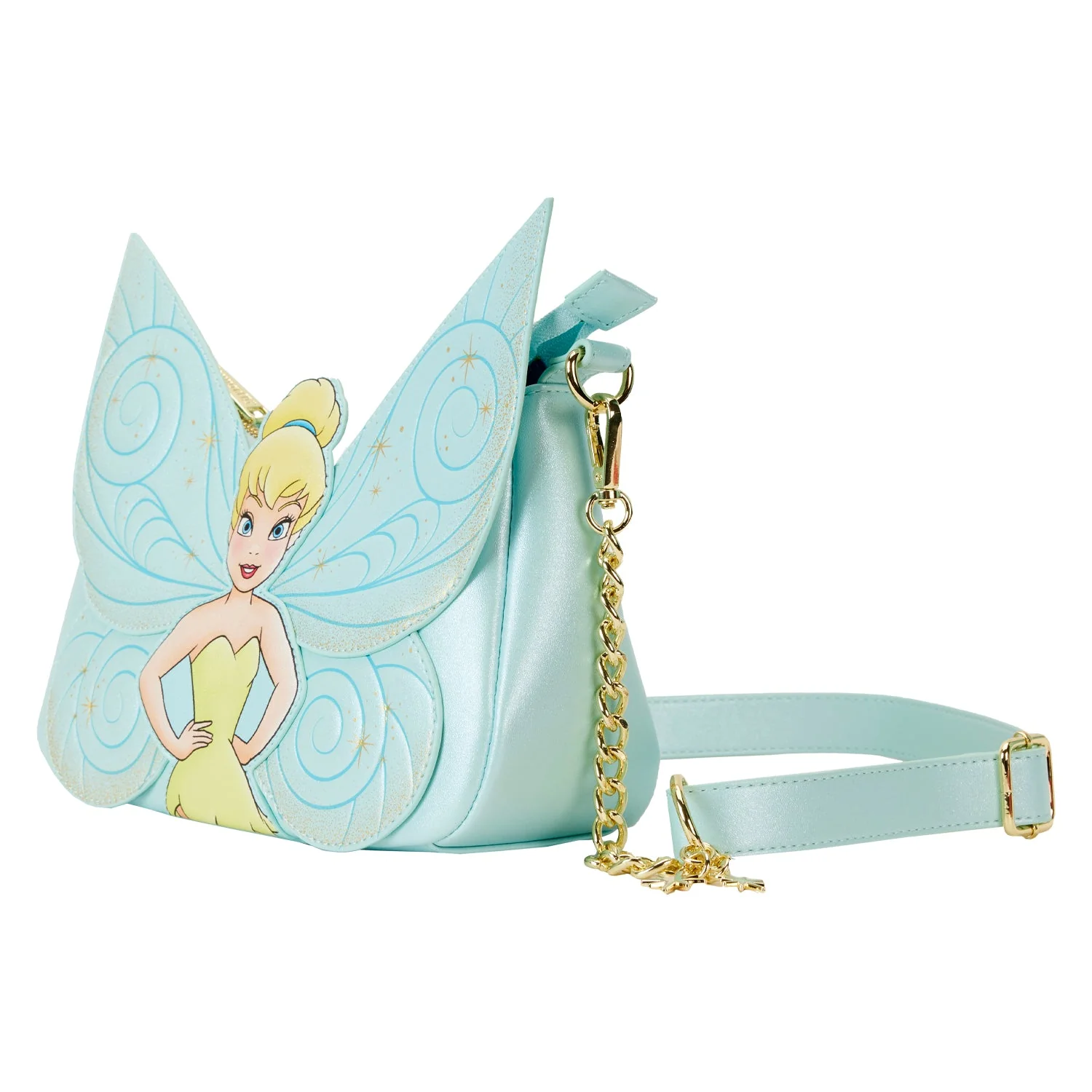 Loungefly x Disney Peter Pan Tinkerbell Wings Cosplay Crossbody Bag - Image 4