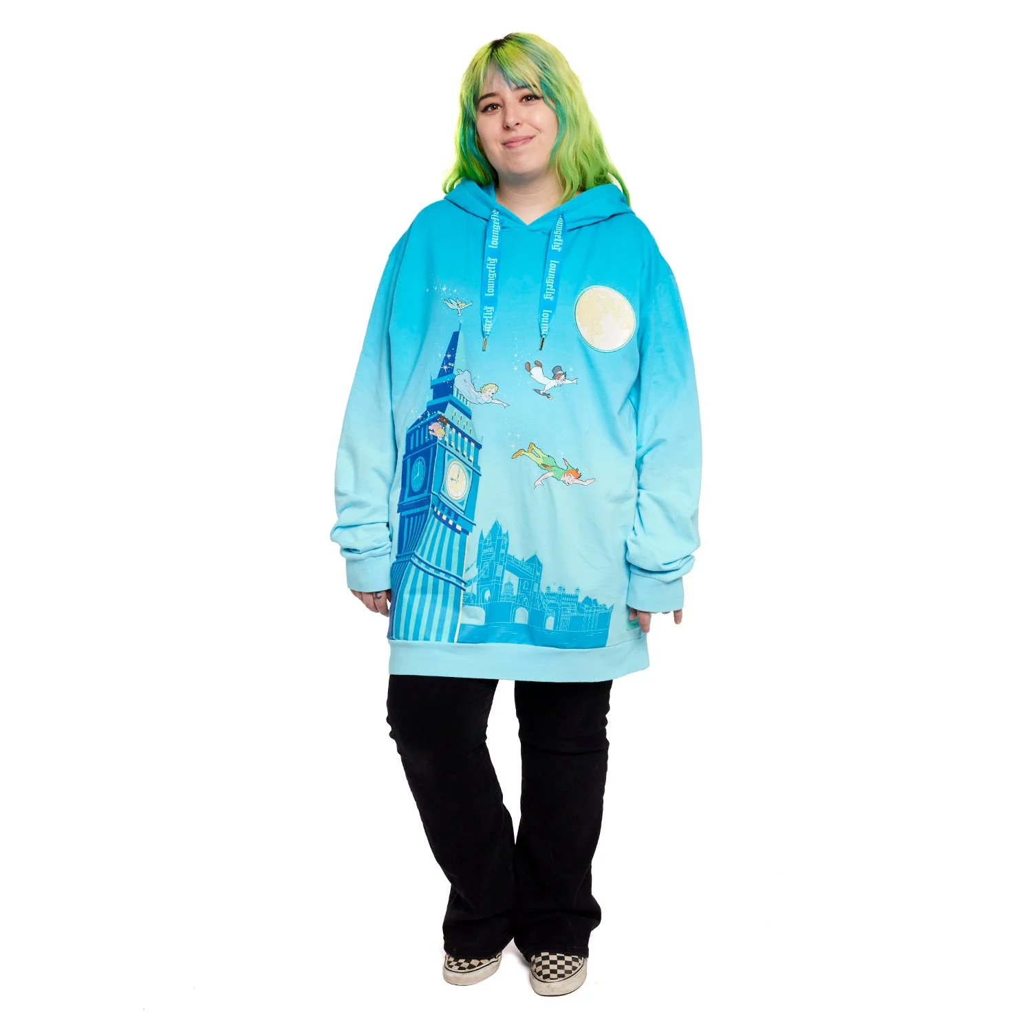 Loungefly x Disney Peter Pan You Can Fly Unisex Hoodie - Image 13