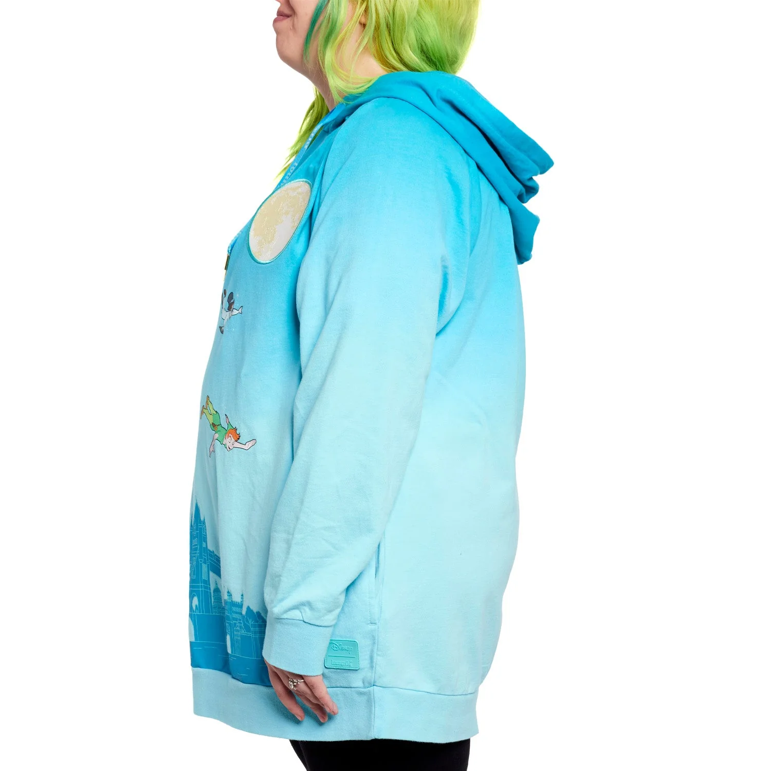 Loungefly x Disney Peter Pan You Can Fly Unisex Hoodie - Image 15