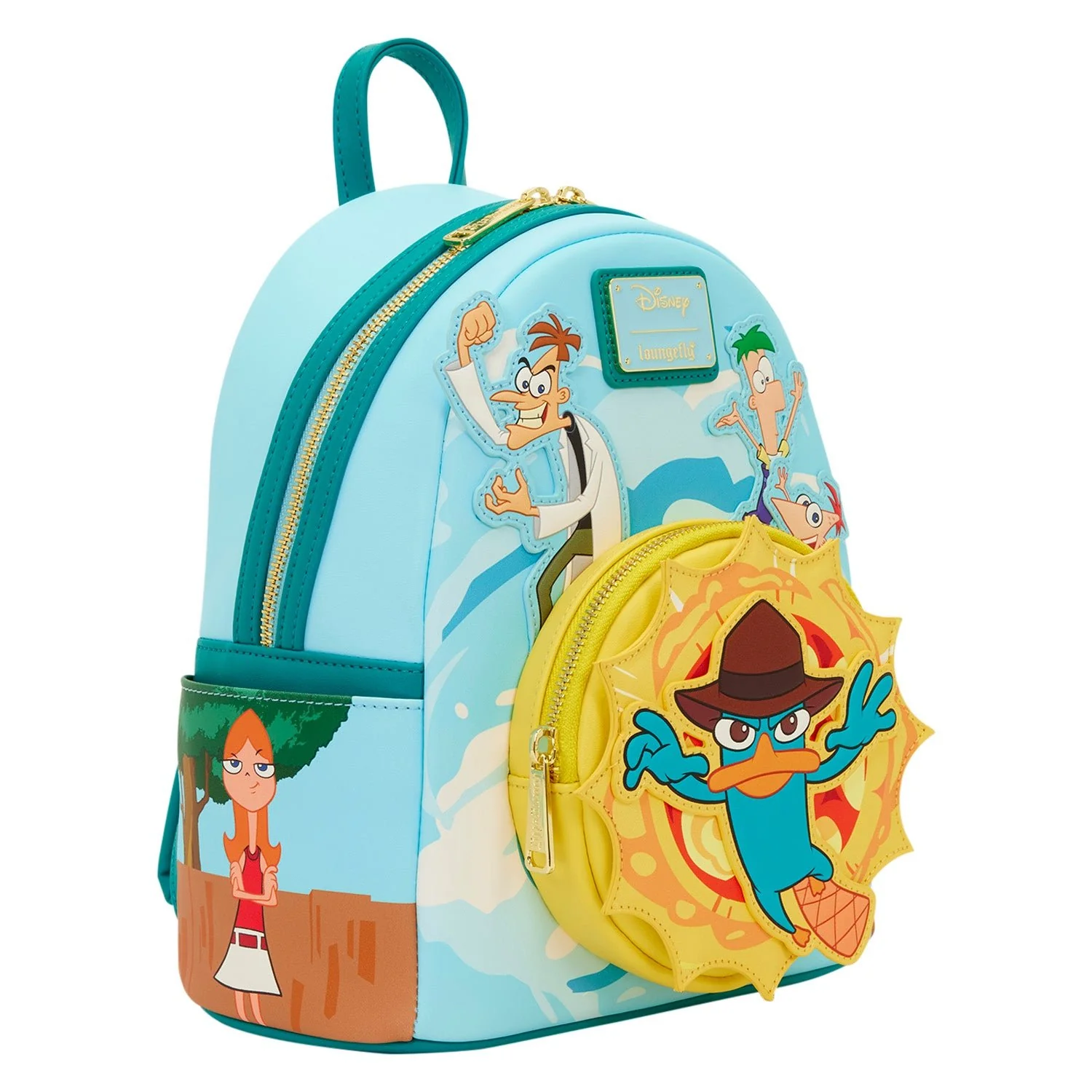 Loungefly x Disney Phineas & Ferb Mini Backpack - Image 2