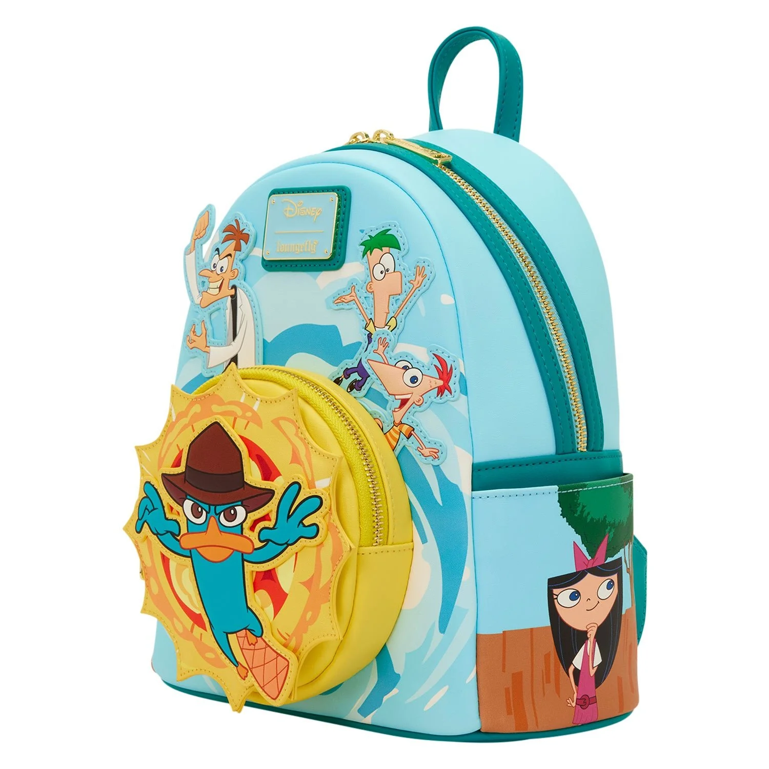 Loungefly x Disney Phineas & Ferb Mini Backpack - Image 3