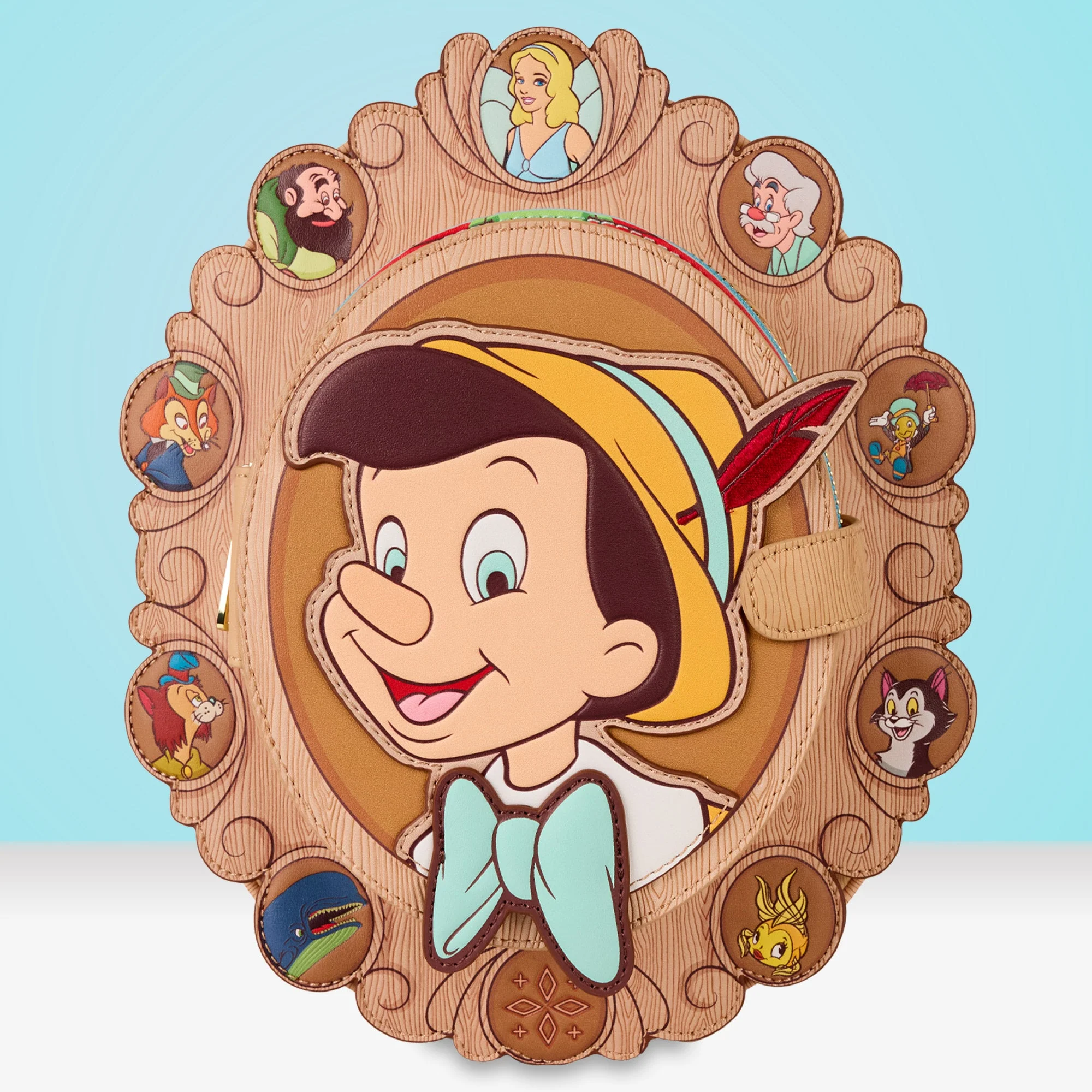 Loungefly x Disney Pinocchio Wishes Do Come True Mini Backpack - Image 2