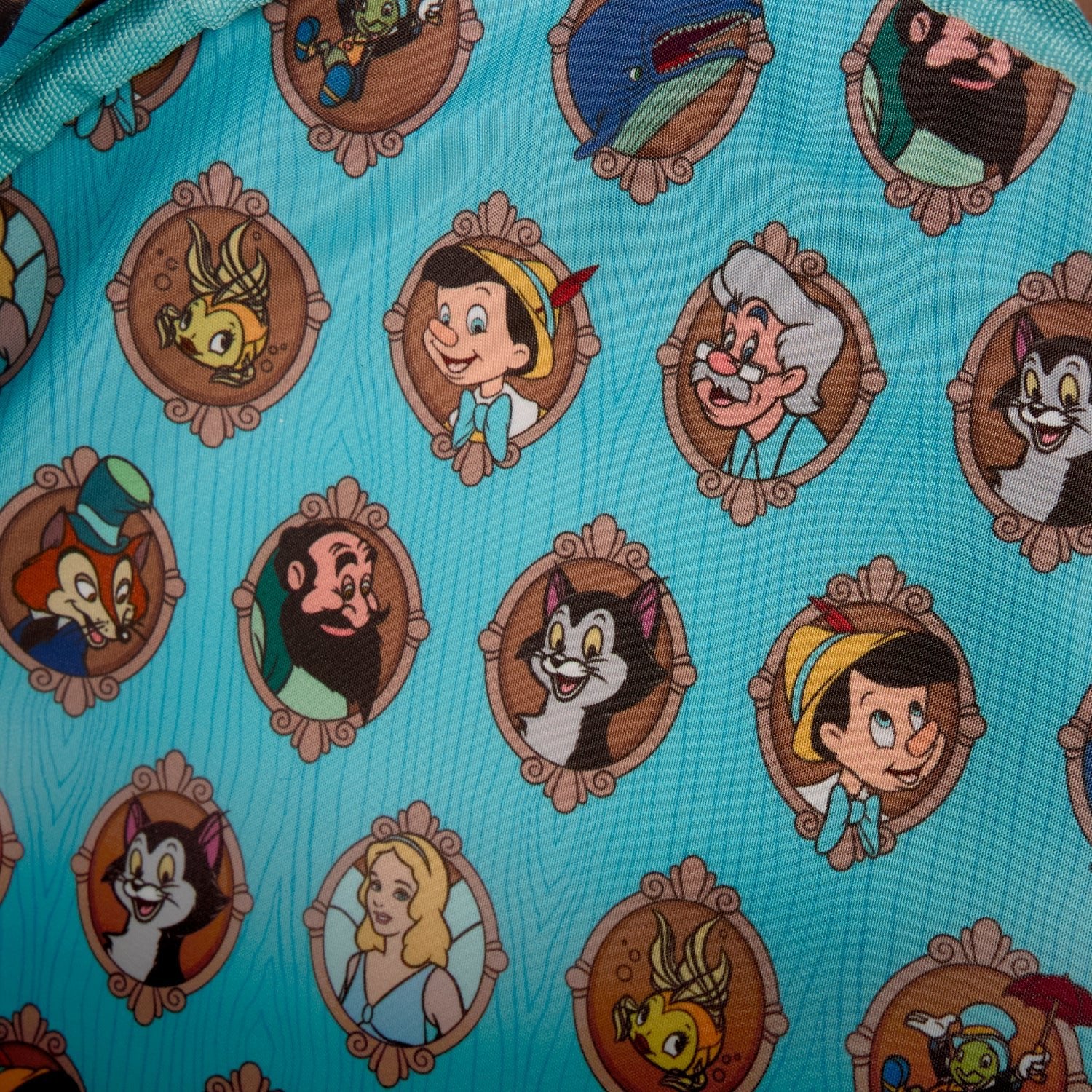 Loungefly x Disney Pinocchio Wishes Do Come True Mini Backpack - Image 6