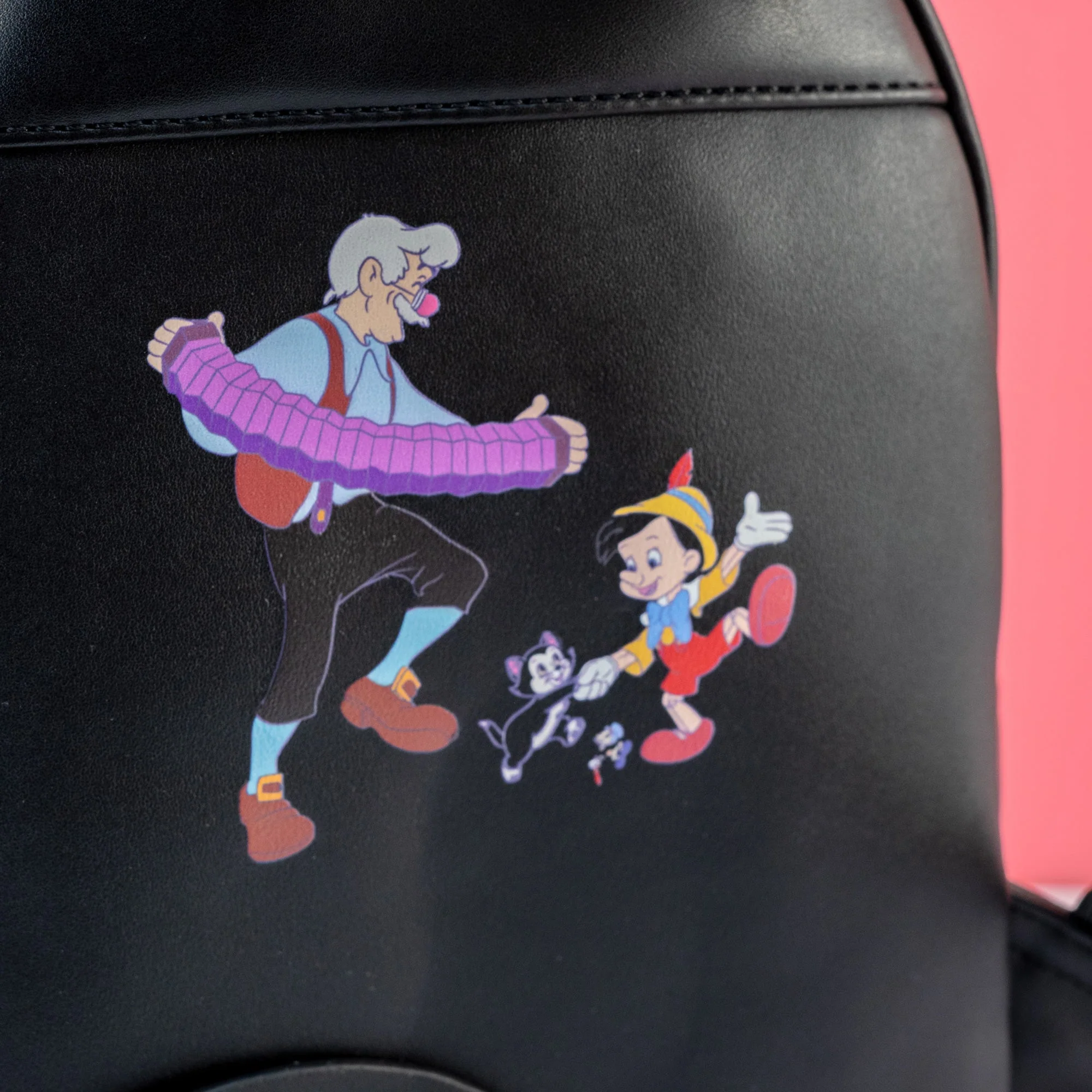 Loungefly x Disney Pinocchio Figaro with Cleo Fish Bowl Mini Backpack - Image 6
