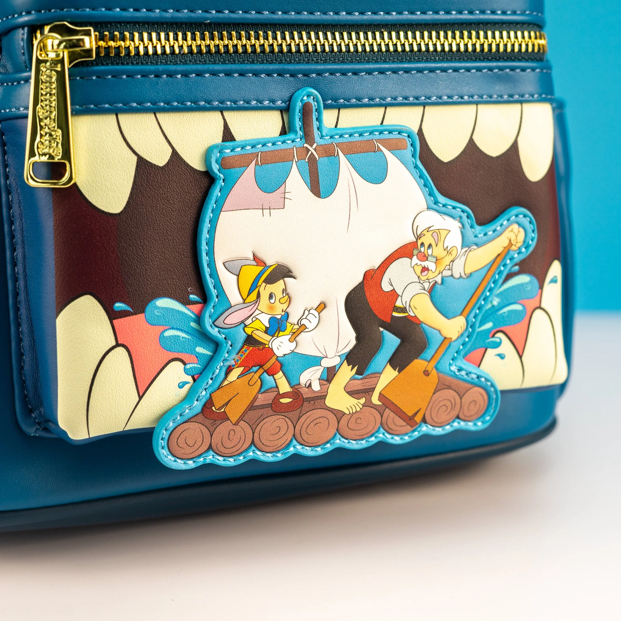 Loungefly x Disney Pinocchio Monstro Mini Backpack - Image 3