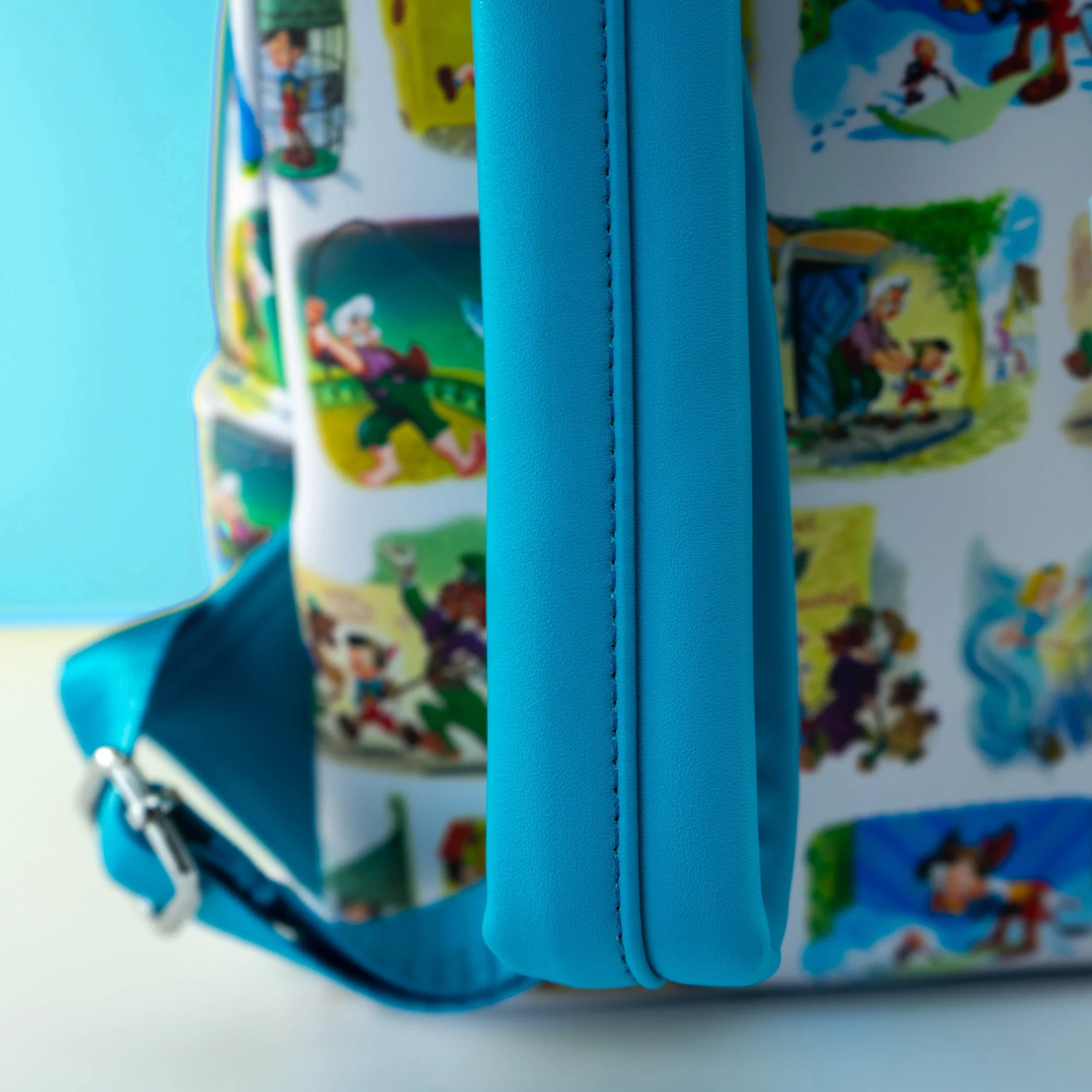 Loungefly x Disney Pinocchio Paintings AOP Mini Backpack - Image 3