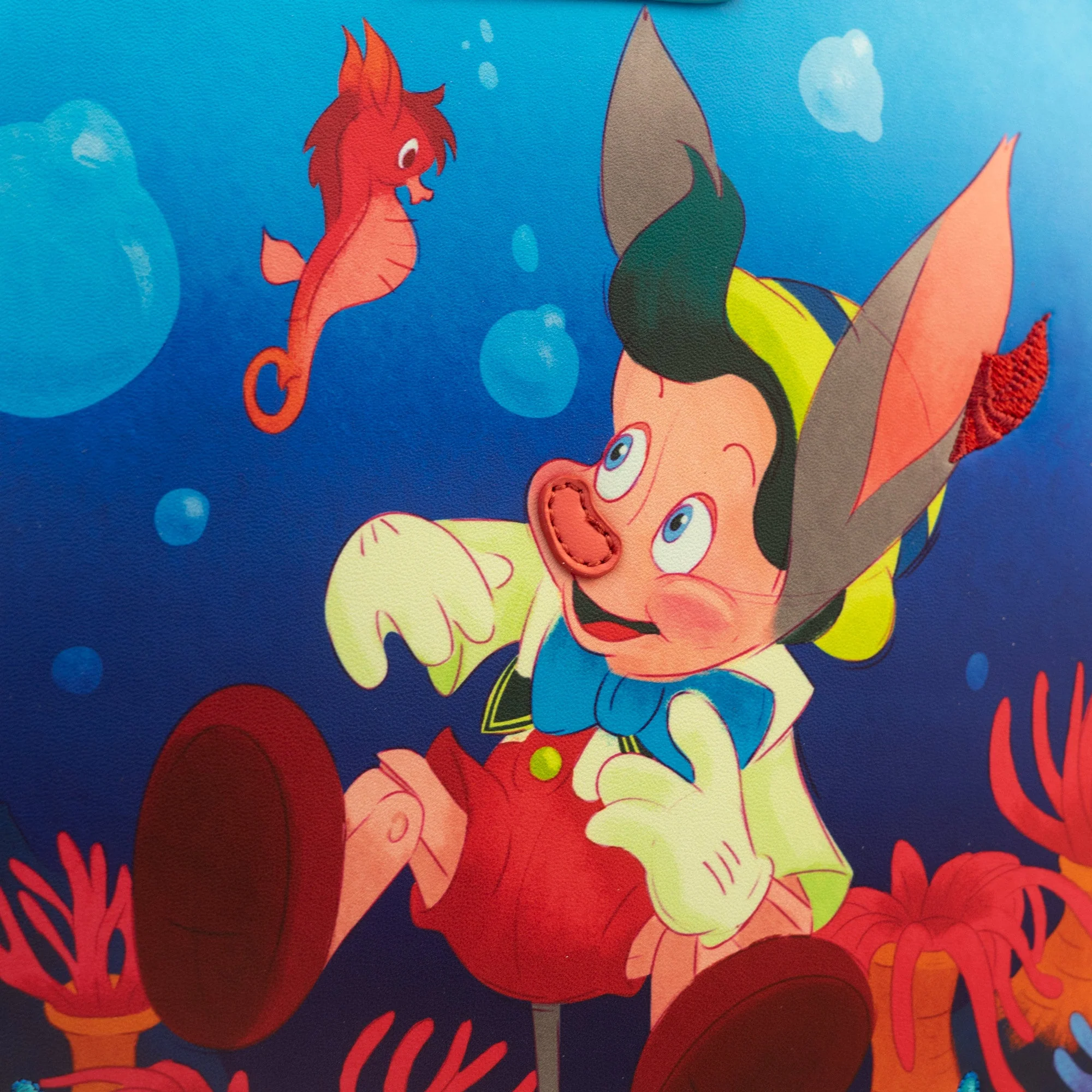 Loungefly x Disney Pinocchio Sea Mini Backpack - Image 3